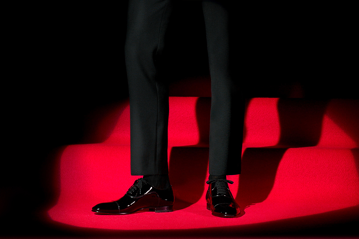 Greggo - Lace-up shoes - Patent calf leather - Black - Christian Louboutin