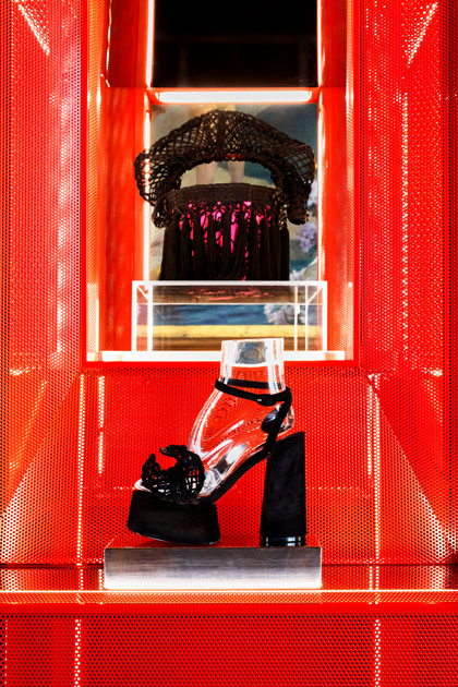 Inside Christian Louboutin's 2023 PFW Tribute to His Iconic Red