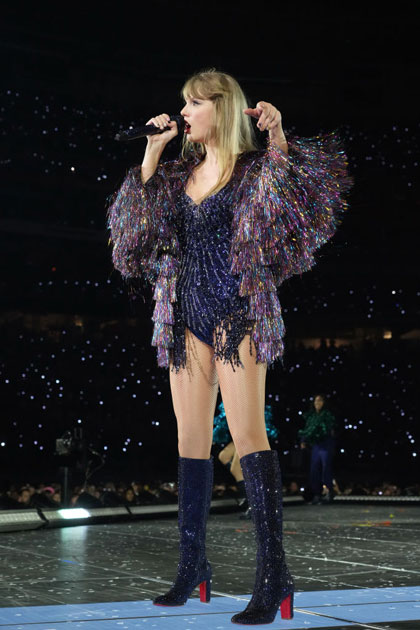Taylor Swift's Eras Tour Fashion: All the Crystal Louboutin Shoes