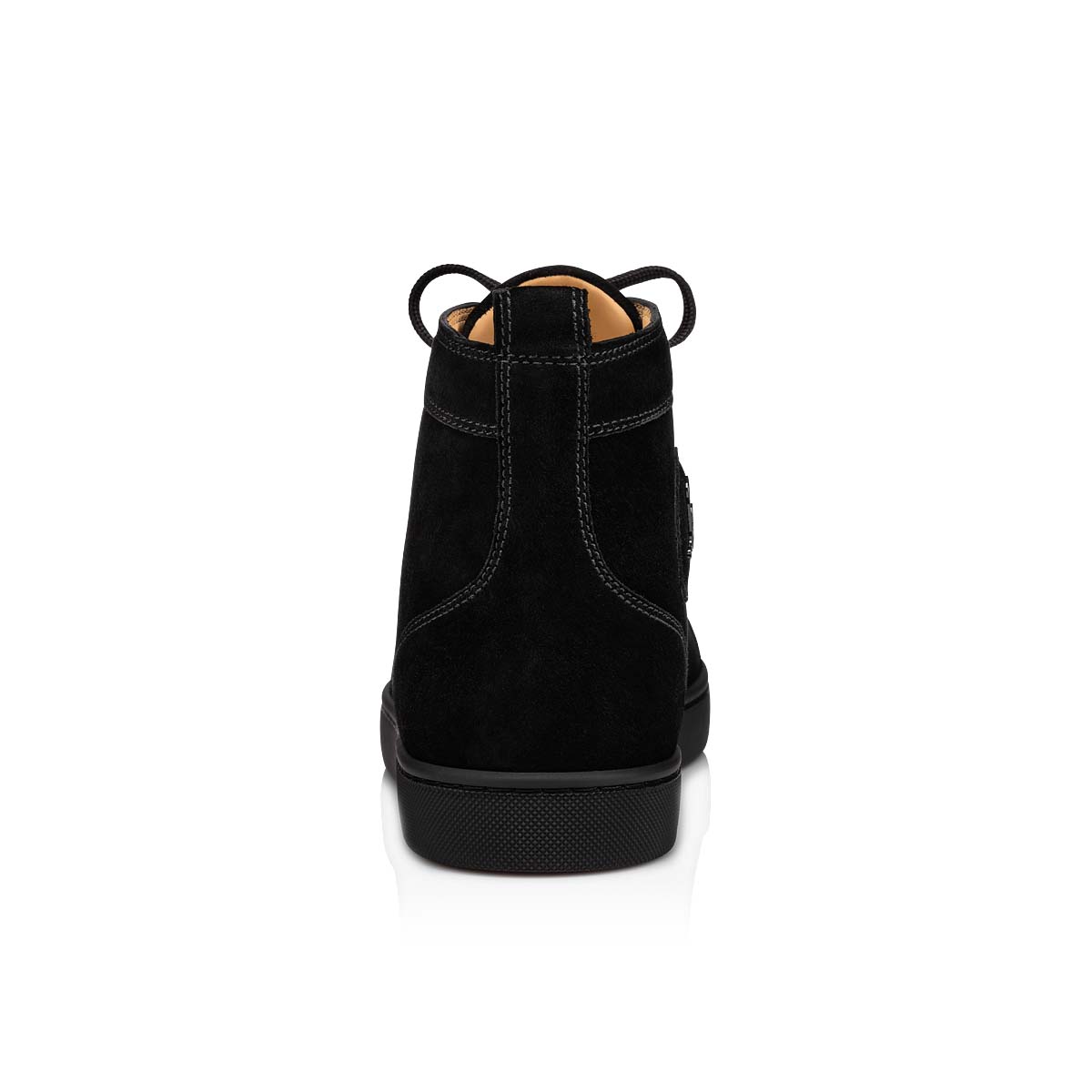 Louis - High-top sneakers - Veau velours - Black - Men Louis - High-top sneakers - Veau velours - Black - Men