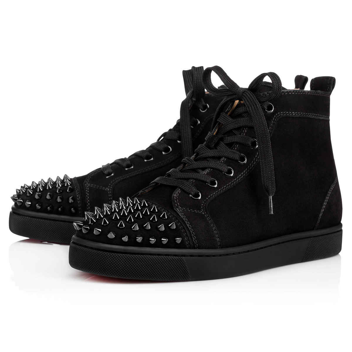 Lou Spikes High-top sneakers - - Black - Christian Louboutin