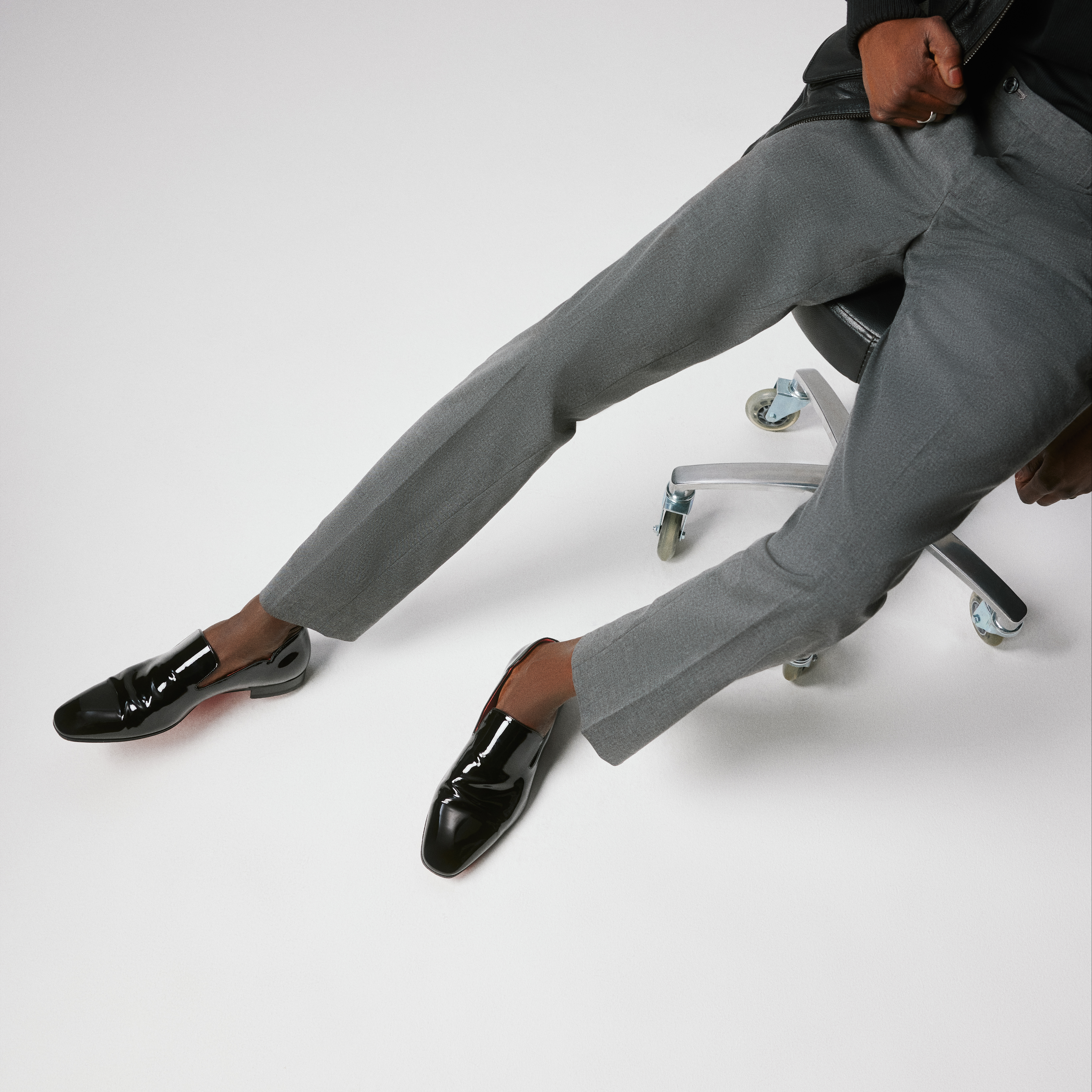 Dandelion - Loafers - Smooth calf leather - Black - Men
