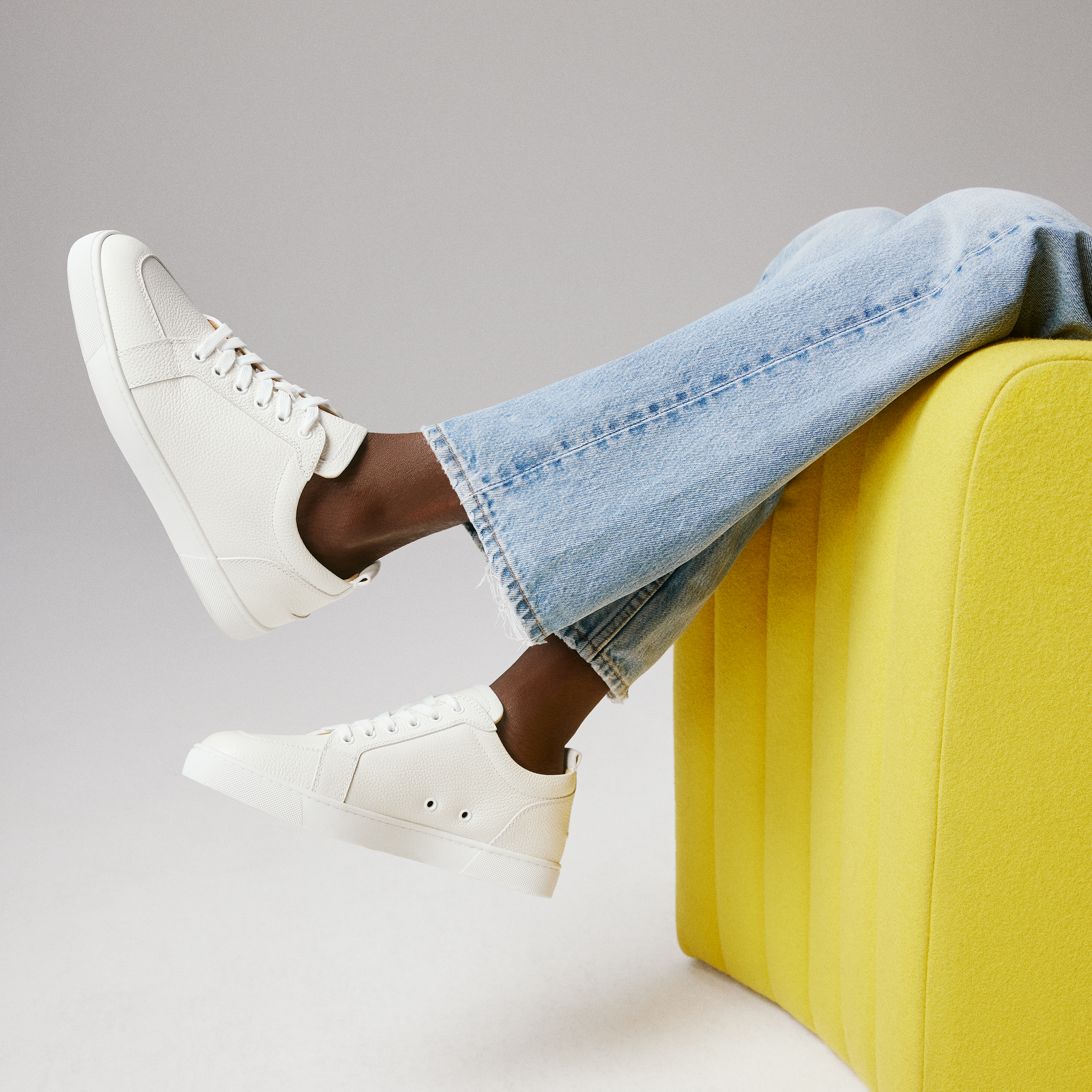 Louboutin rantulow white online