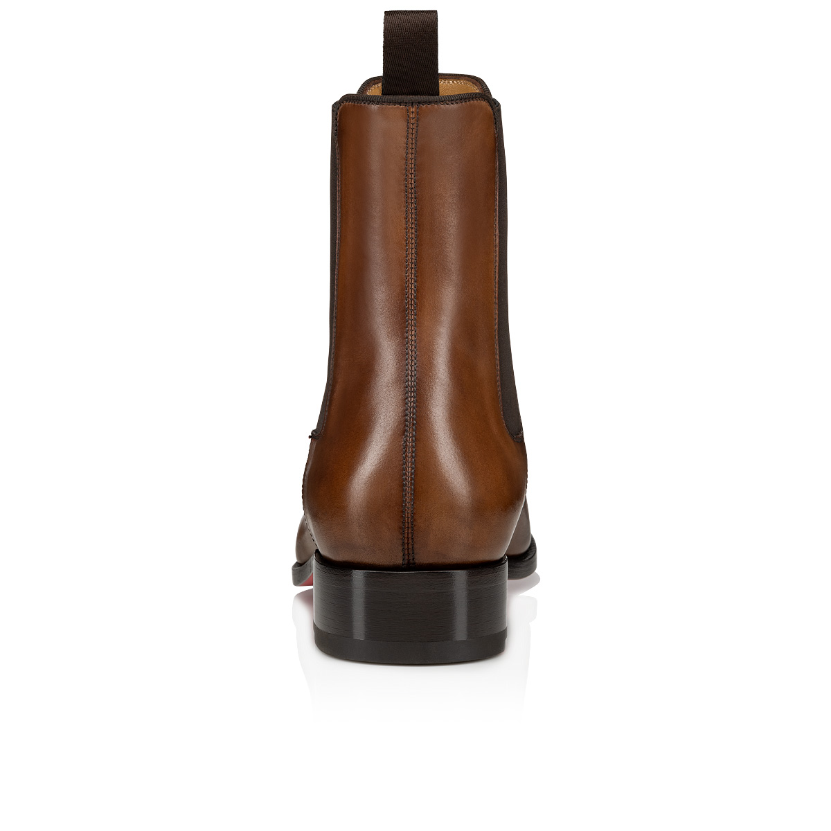 Samson - Boots - Patinated calf leather - Havane - Men - Christian