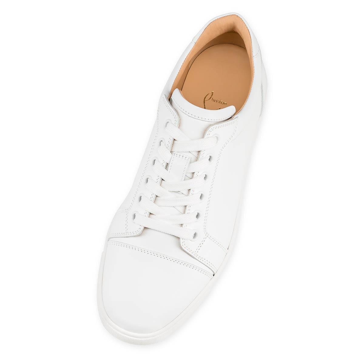 Sneakers - leather - Bianco Christian Louboutin