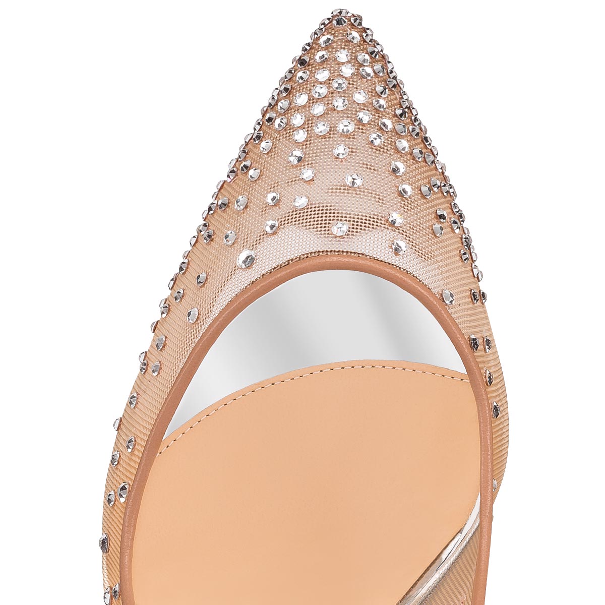 Follies Strassita - 100 mm Pumps - Strass - Silver