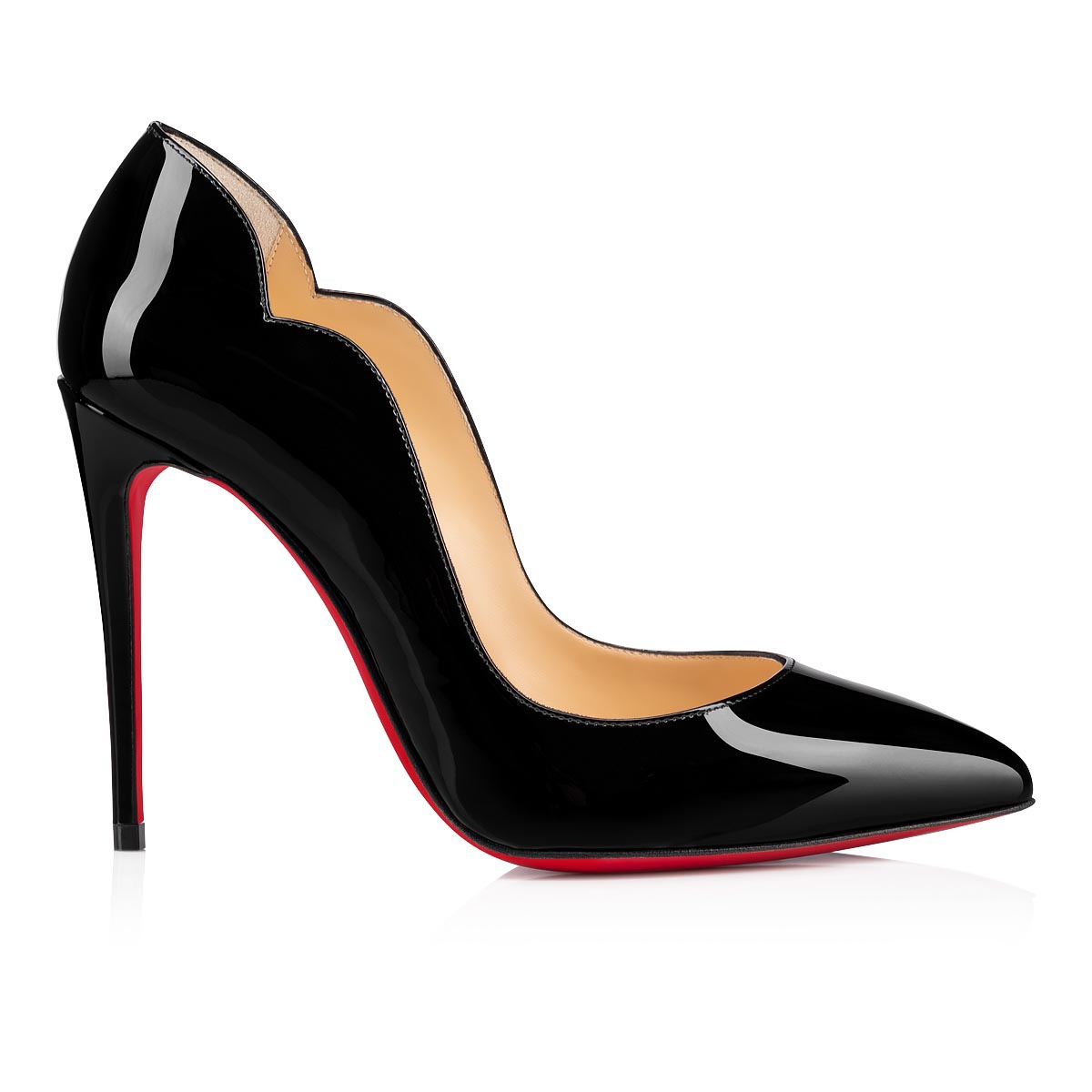Hot Chick - 100 mm Pumps - Patent calf leather - Black - Women