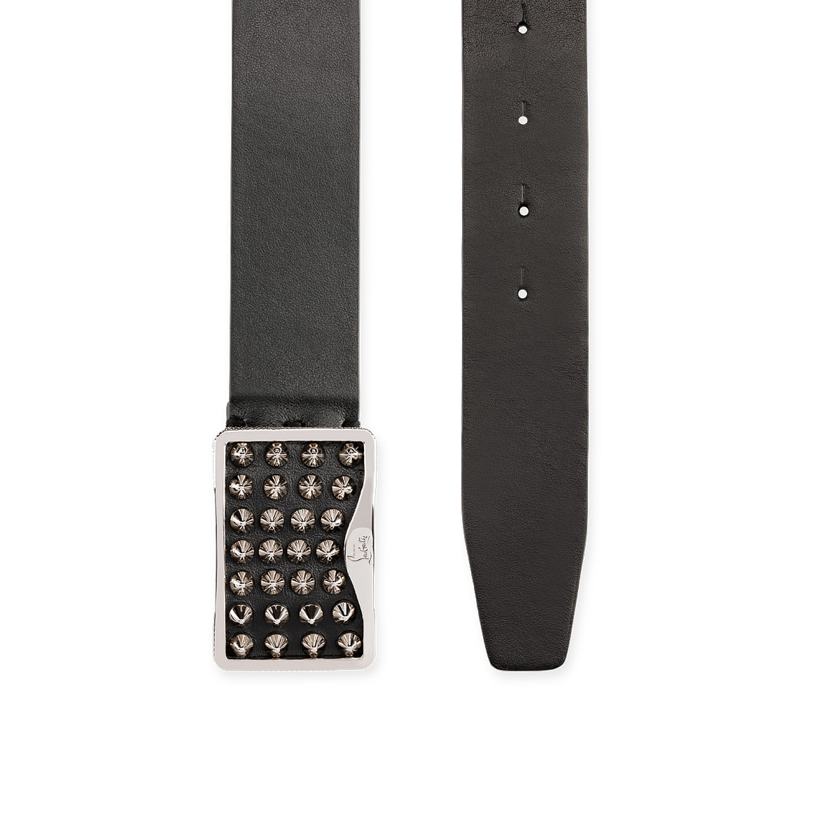 Christian Louboutin Leather Studded Louis Belt