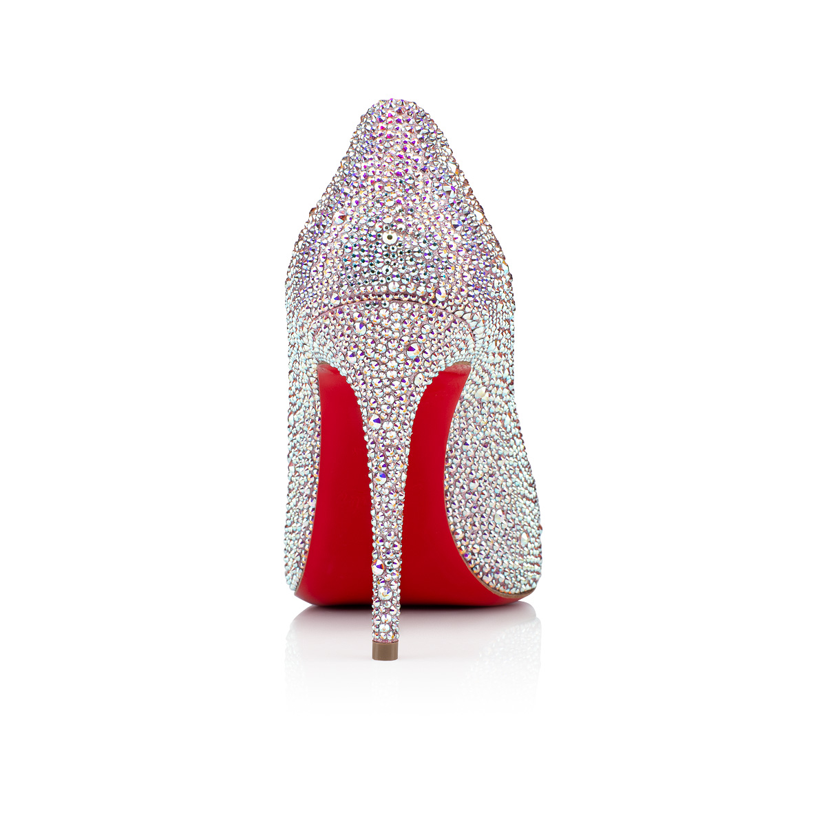 Christian Louboutin Red Leather Strass Degrade So Kate Pumps Size 39 Christian  Louboutin