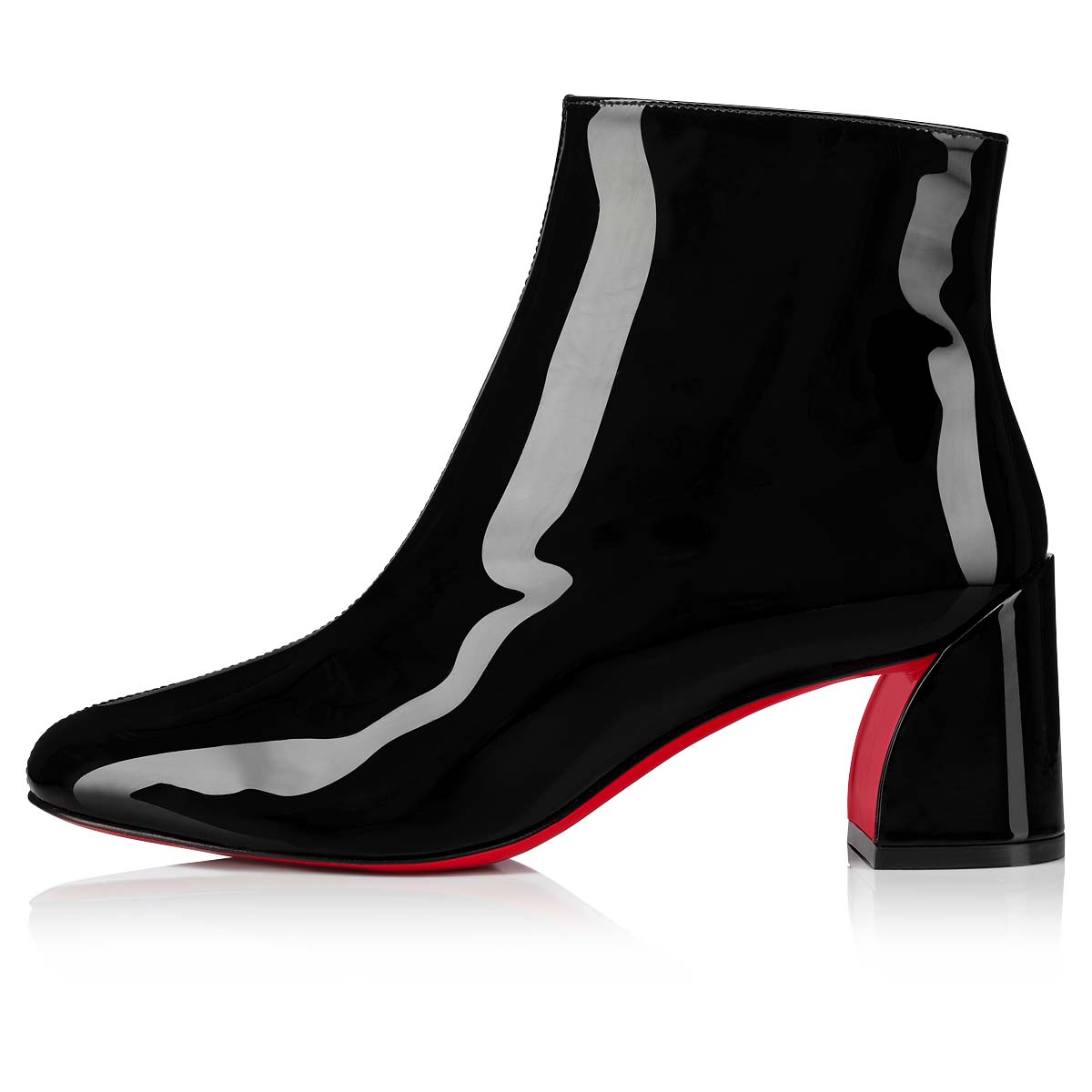 Christian Louboutin Turela Leather Ankle Boots 85 - Black - 38