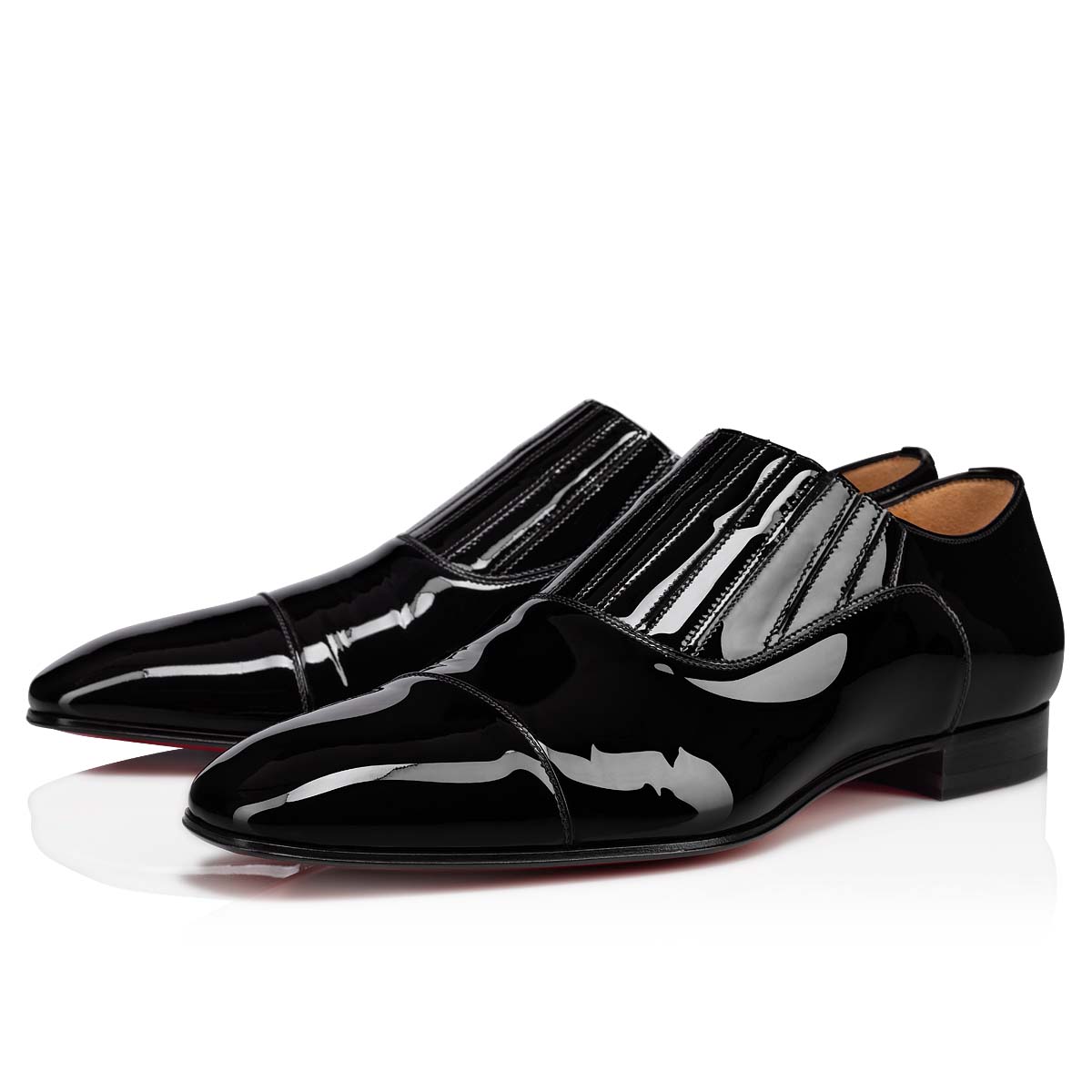 Greg On - Lace-up shoes Patent calf - Black - Christian Louboutin