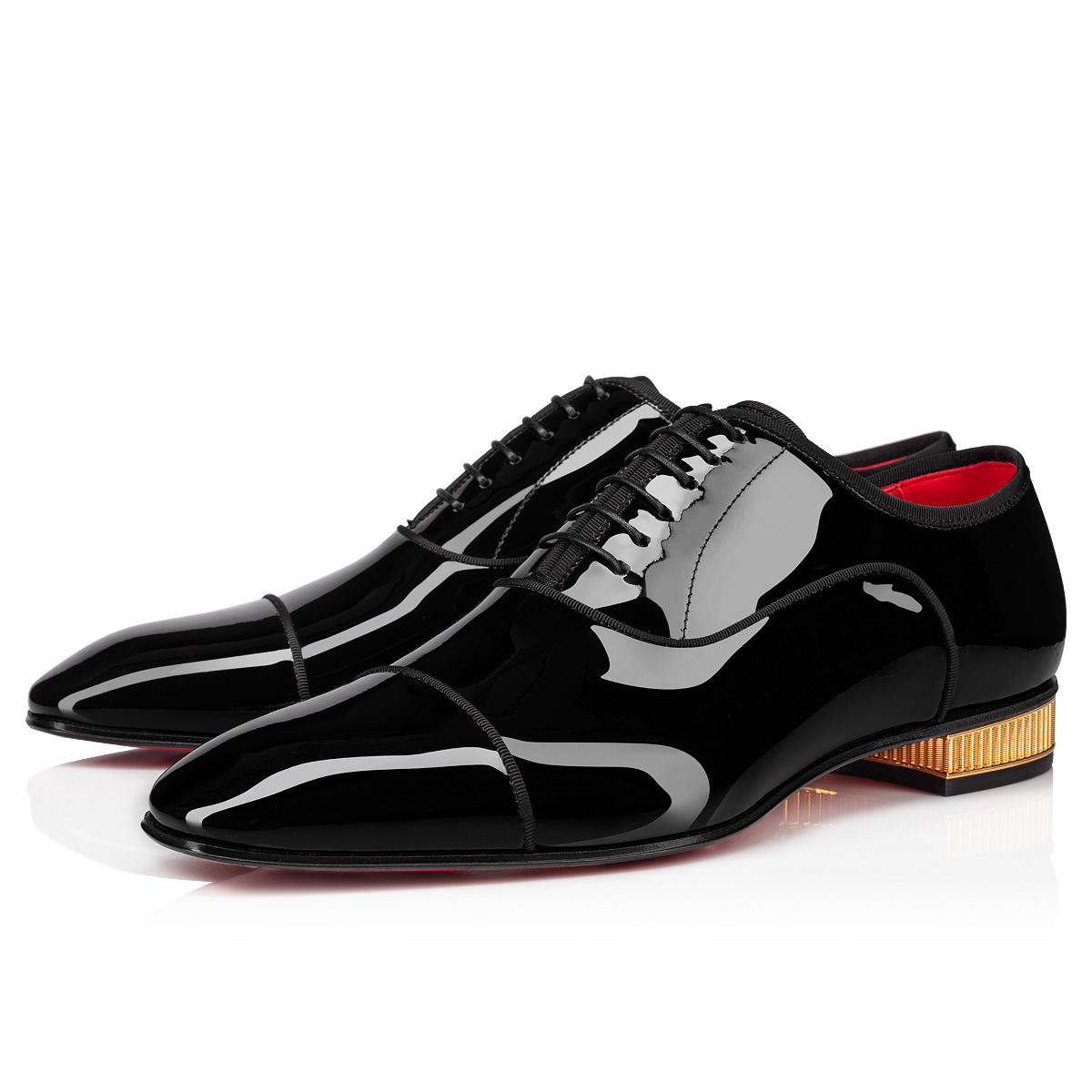 Christian Louboutin Greggo Patent Oxford Shoes