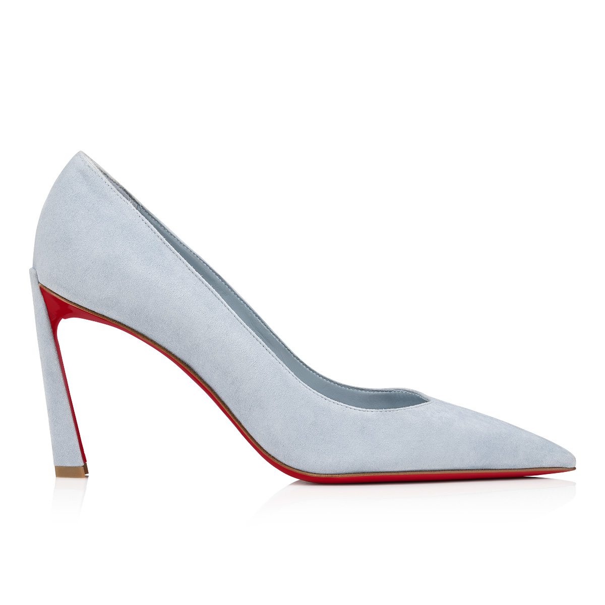 Christian Louboutin Condora perforierte rote Sohle Schnürschuhe Booty Schuhe  Peep Toe 39