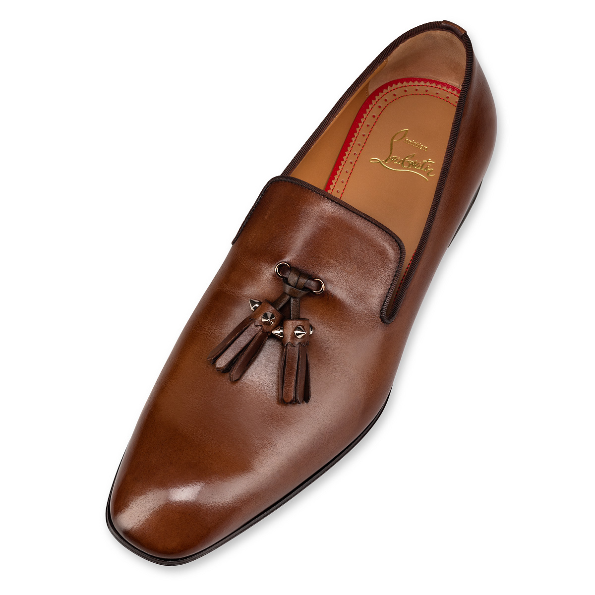 LOUBOUTIN, CHRISTIAN Brown Loafers for Men