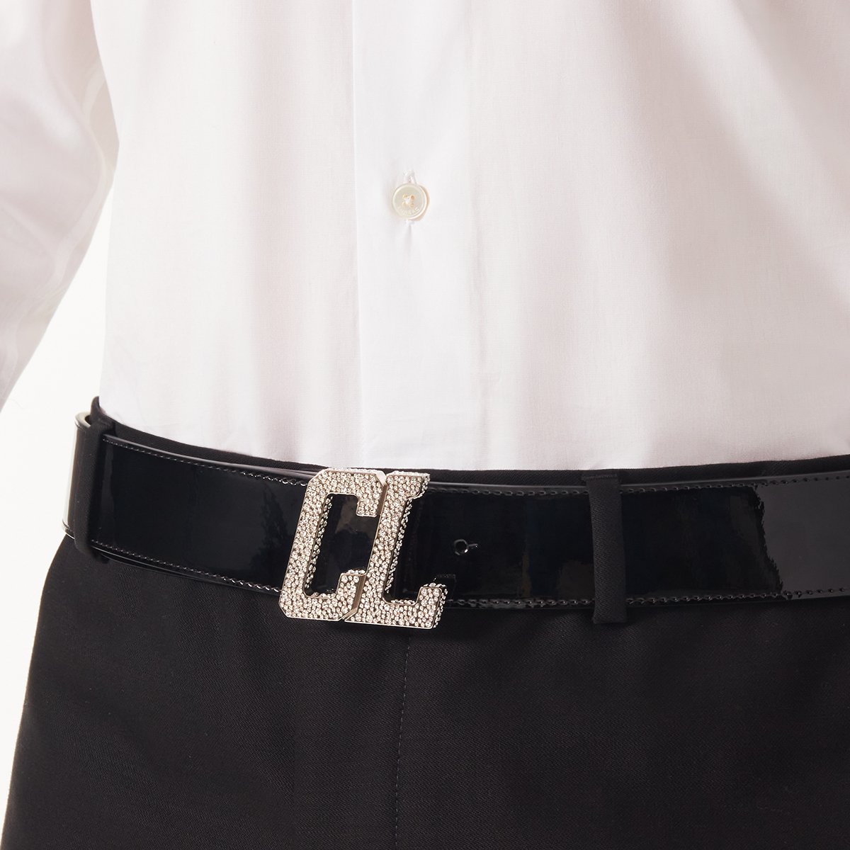 Happy Rui CL Logo belt buckle
