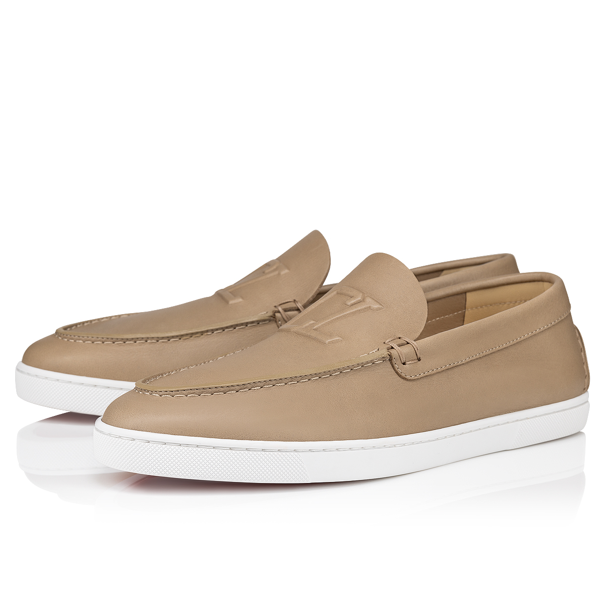 Varsiboat Boat shoes Calf leather Saharienne Men Christian Louboutin United States