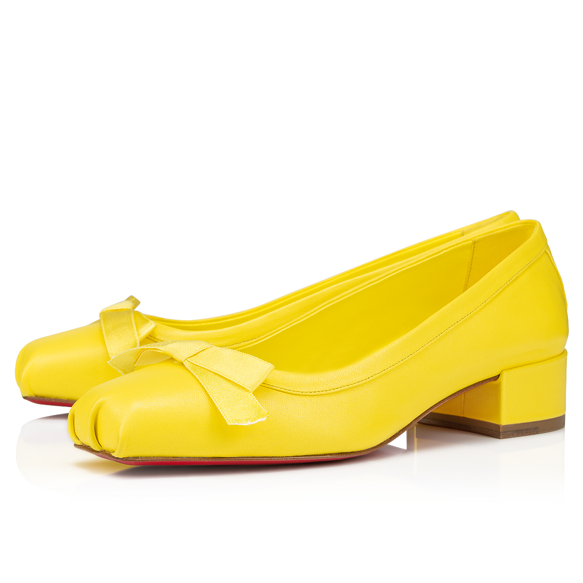 Louboutin yellow pumps new arrivals