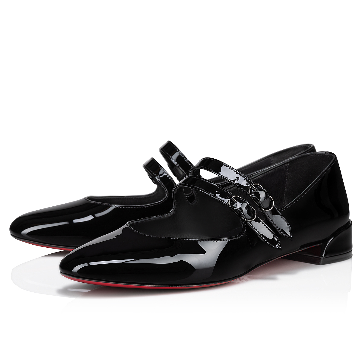 Sweet Jane - Ballerinas - Patent calf leather - Black - Women