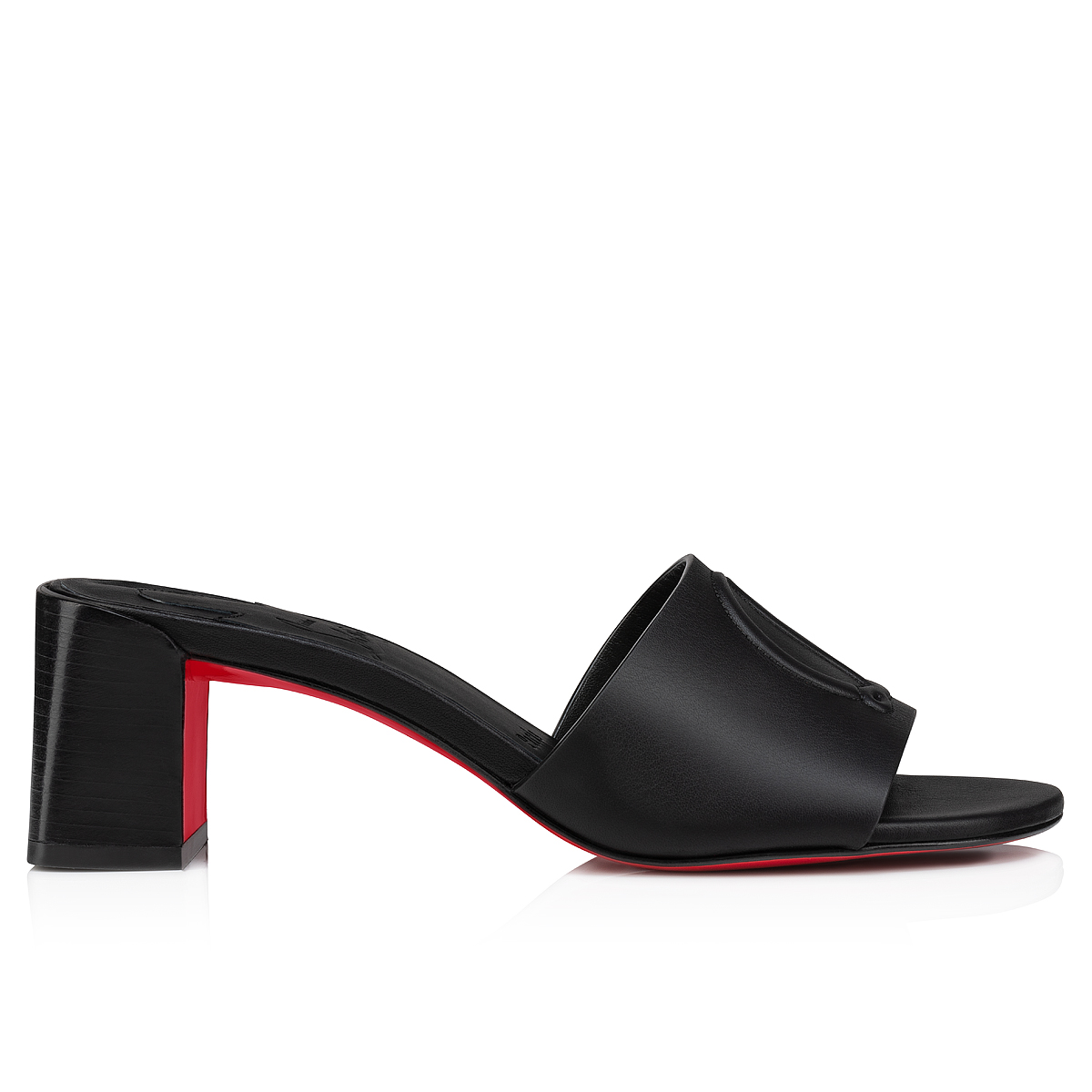 So CL Mule - 55 mm Mules sandals - Calf leather - Black