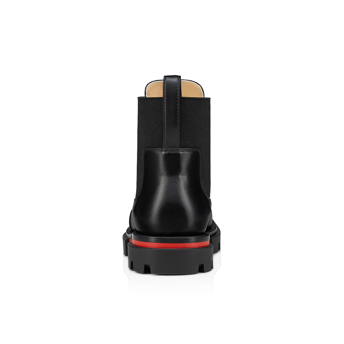 Christian Louboutin ブーツ 黒 2118425F0027 Alpinosol - Boots - Smooth calf leather - Black - Men