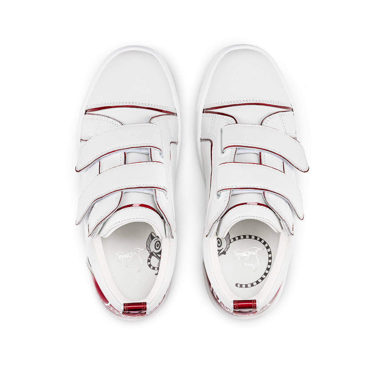 Funnyto Scratch - Sneakers - Calf leather and patent calf