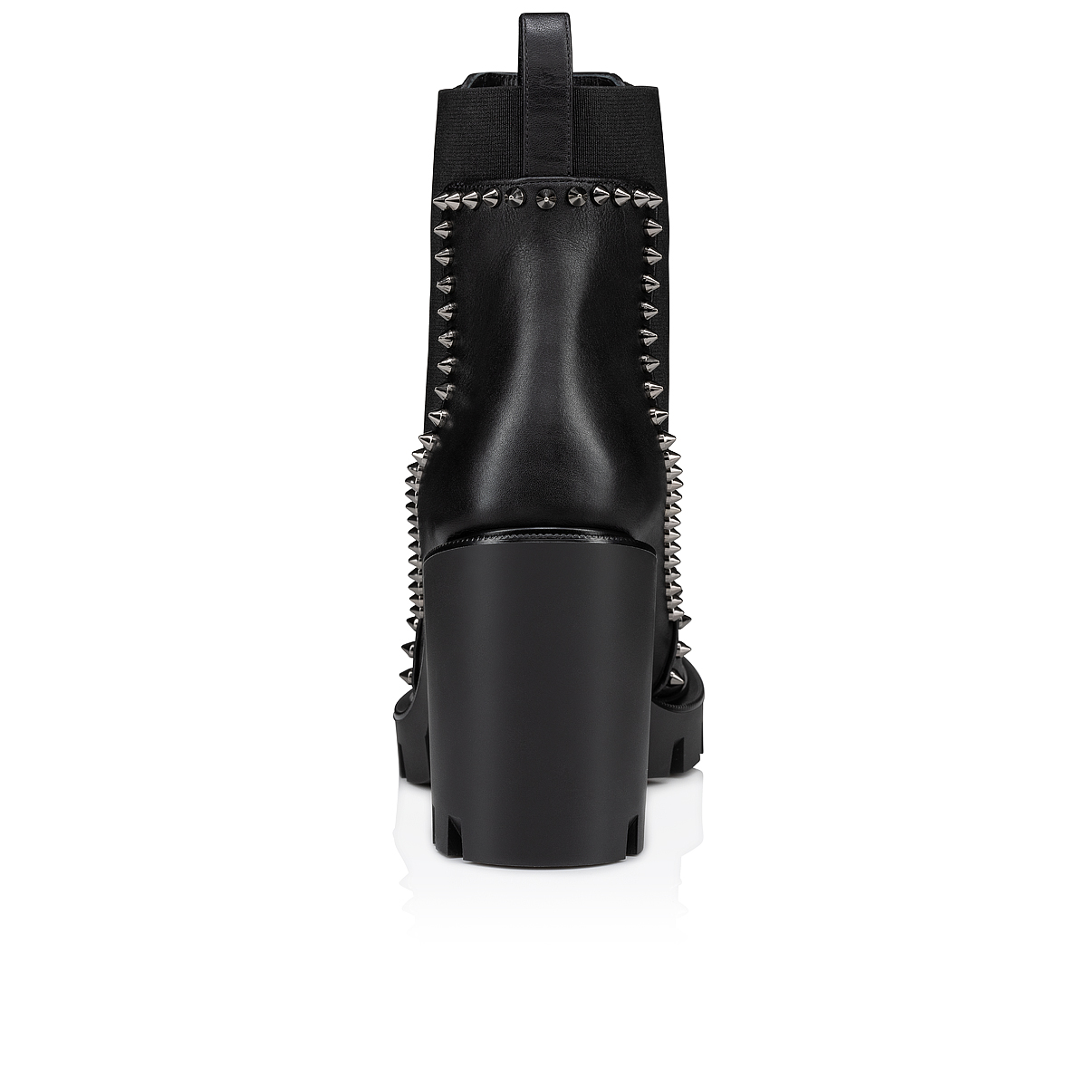 Out Line Spikes Lug - 70 mm Boots - Calf leather and spikes