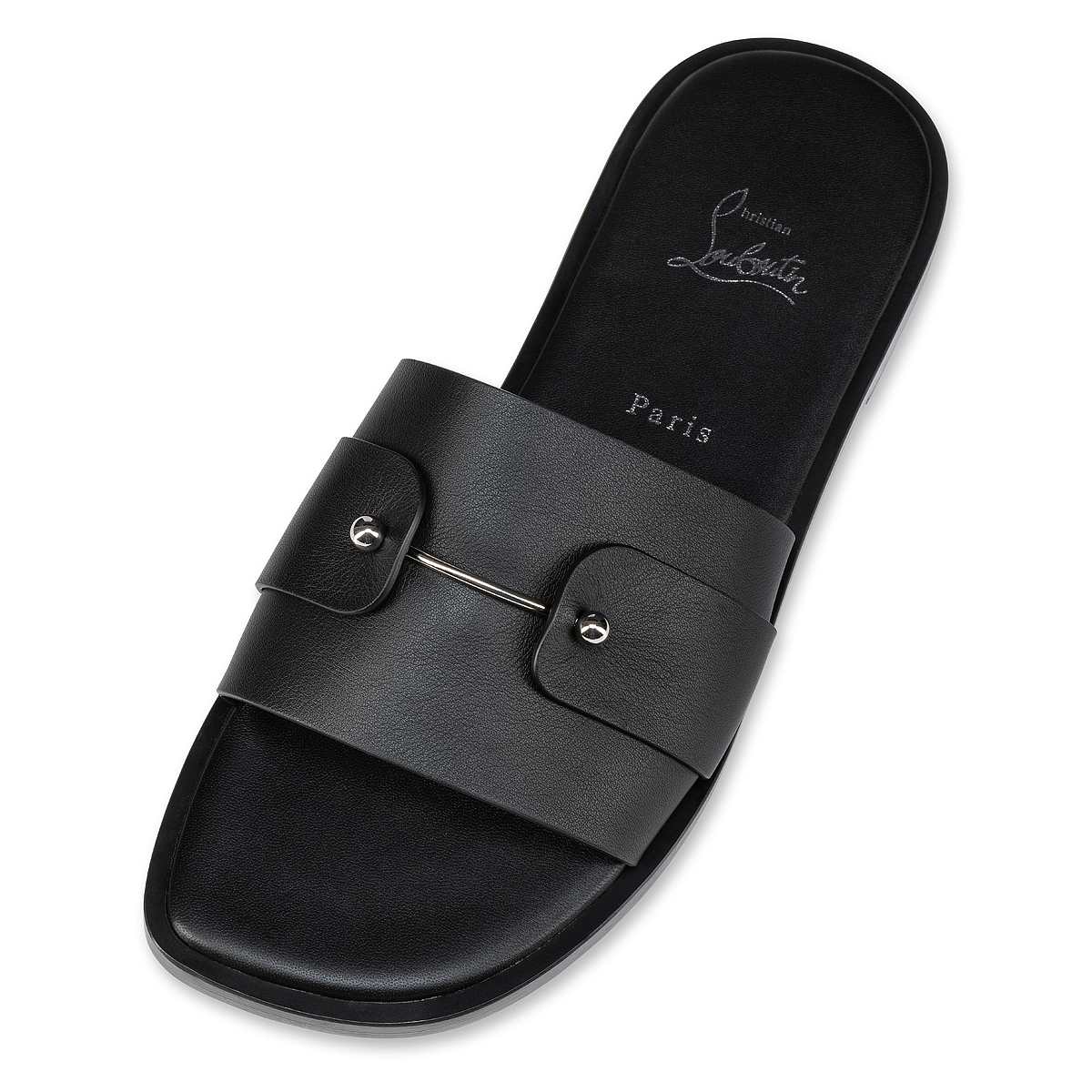 Chambelimule - Mules - Calf leather - Black - Men