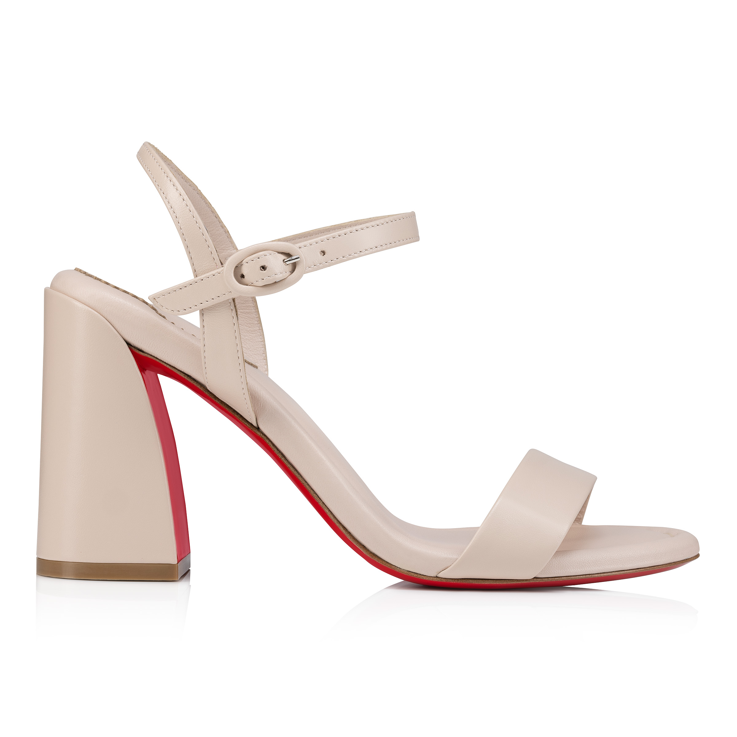Miss Jane Sandal - 85 mm Sandals - Nappa leather - Leche