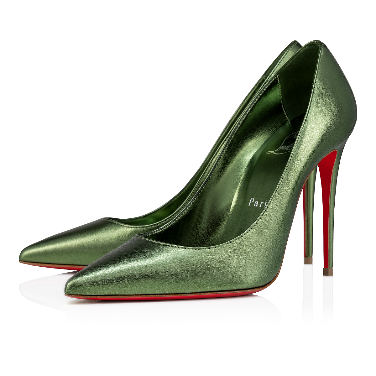 Christian Louboutin Kate Pointed Toe Patent Leather Pump (Women) | Nordstrom