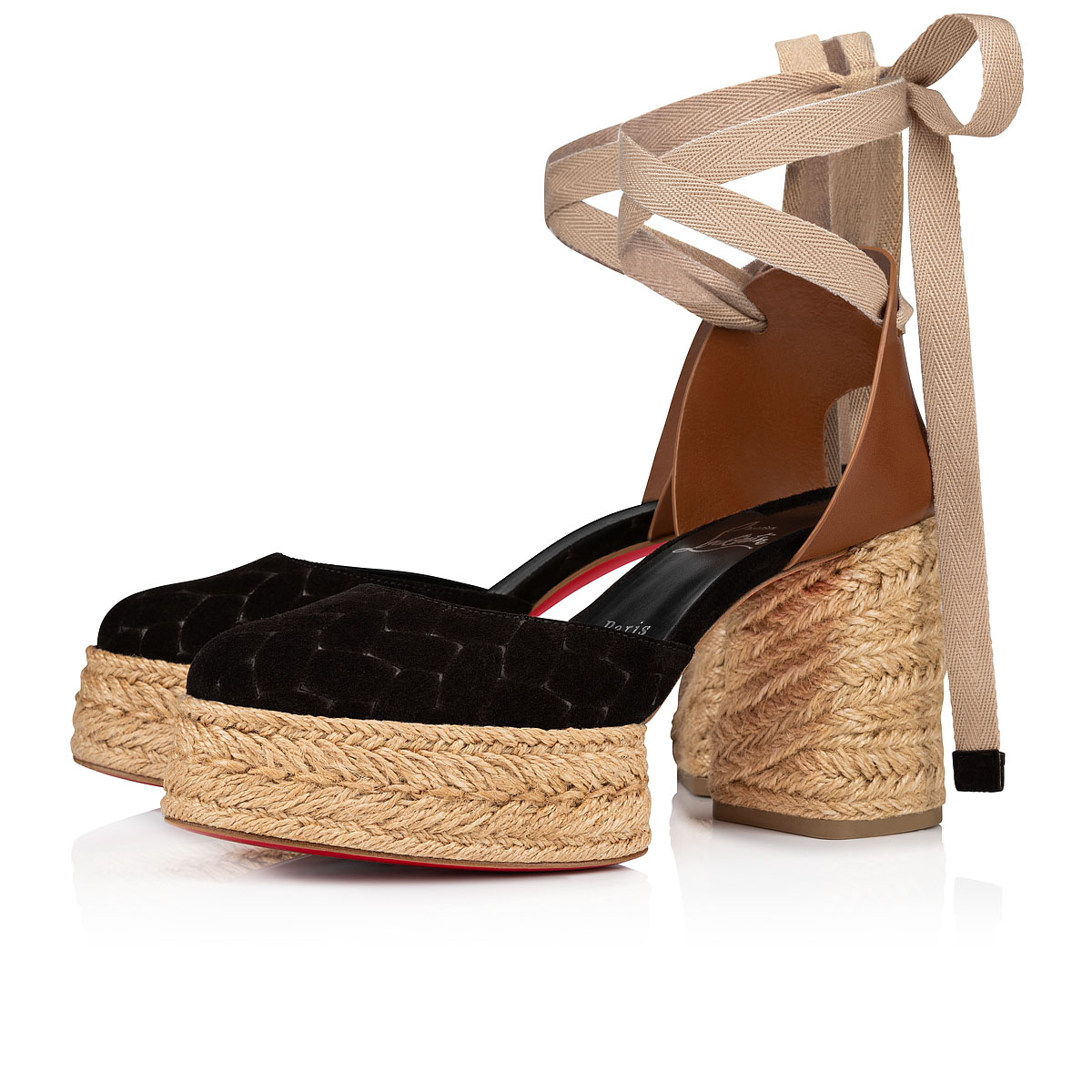 Louboutin espadrille on sale
