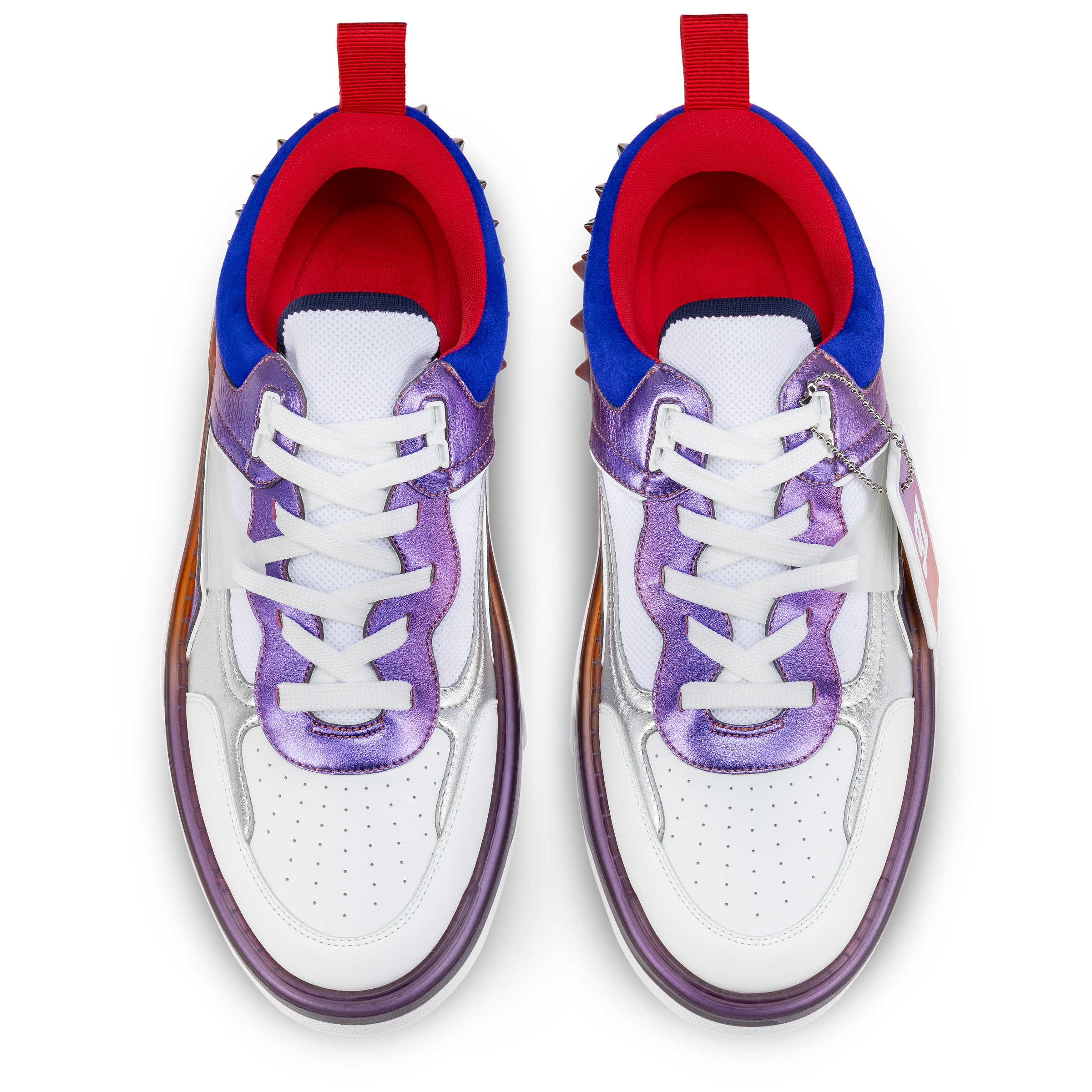 *Christian Louboutin*レザー＆スエード Astroloubi スニーカー Astroloubi - Sneakers - Calf leather, suede and nappa