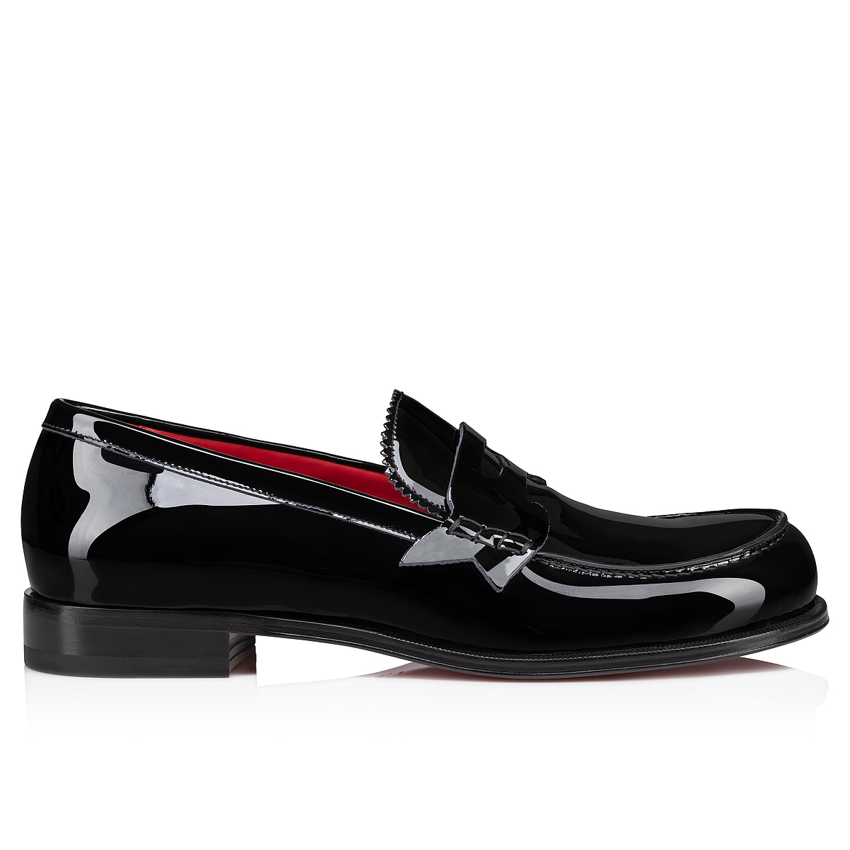 Mocloon - Loafers - Patent calf leather - Black - Men - Christian