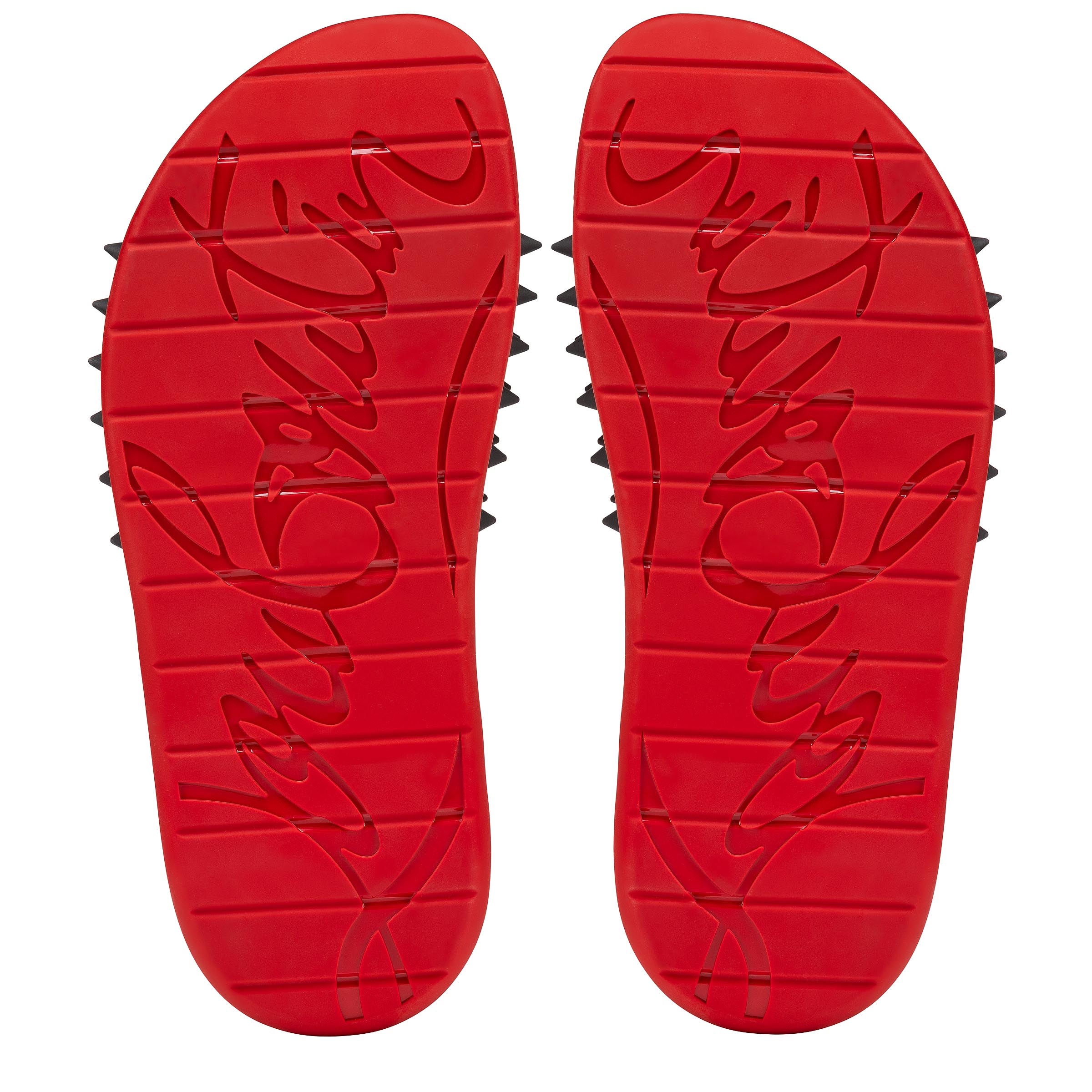 Take It Easy - Mules - Rubber - Black - Men - Christian Louboutin