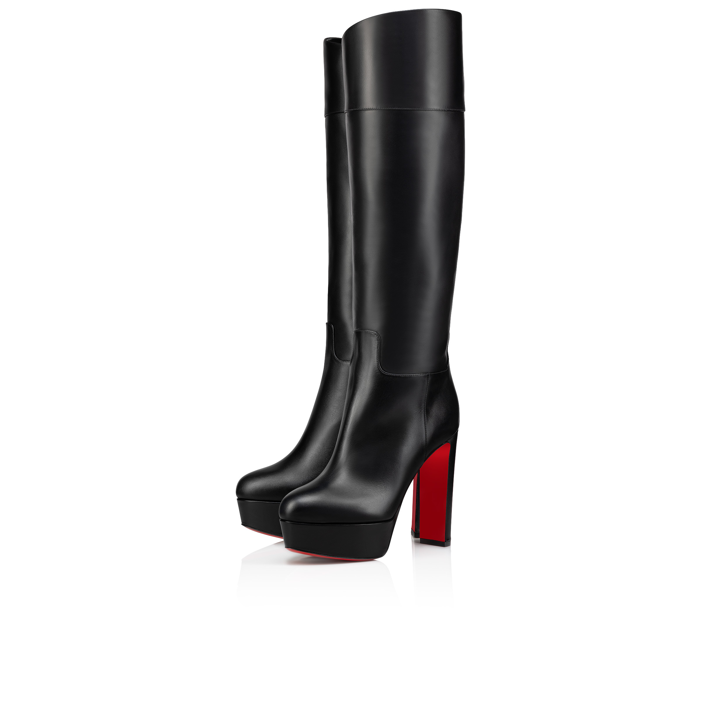 Loo Botta Alta - 130 mm Boots - Calf leather - Black - Women