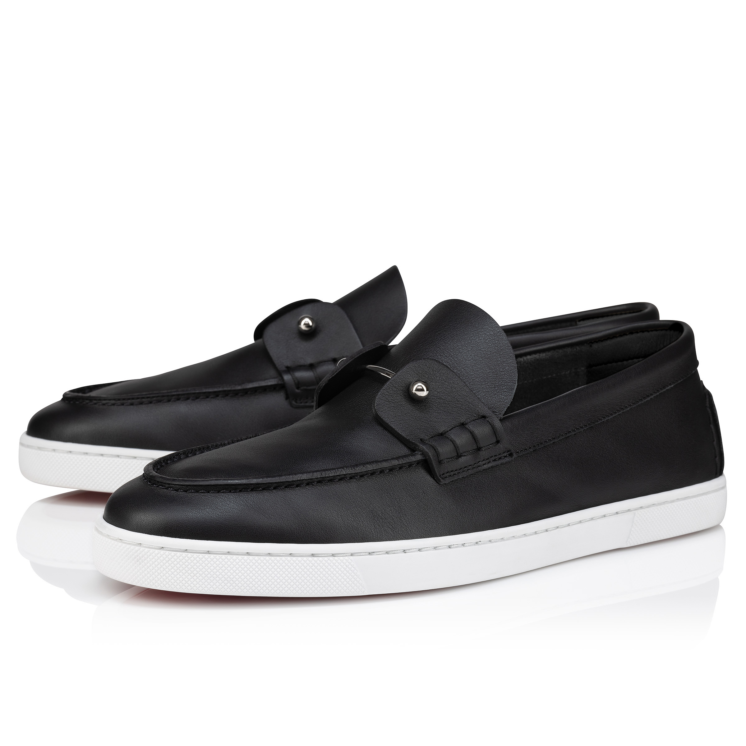 Chambeliboat - Boat Shoes - Calf leather - Black - Men - Christian