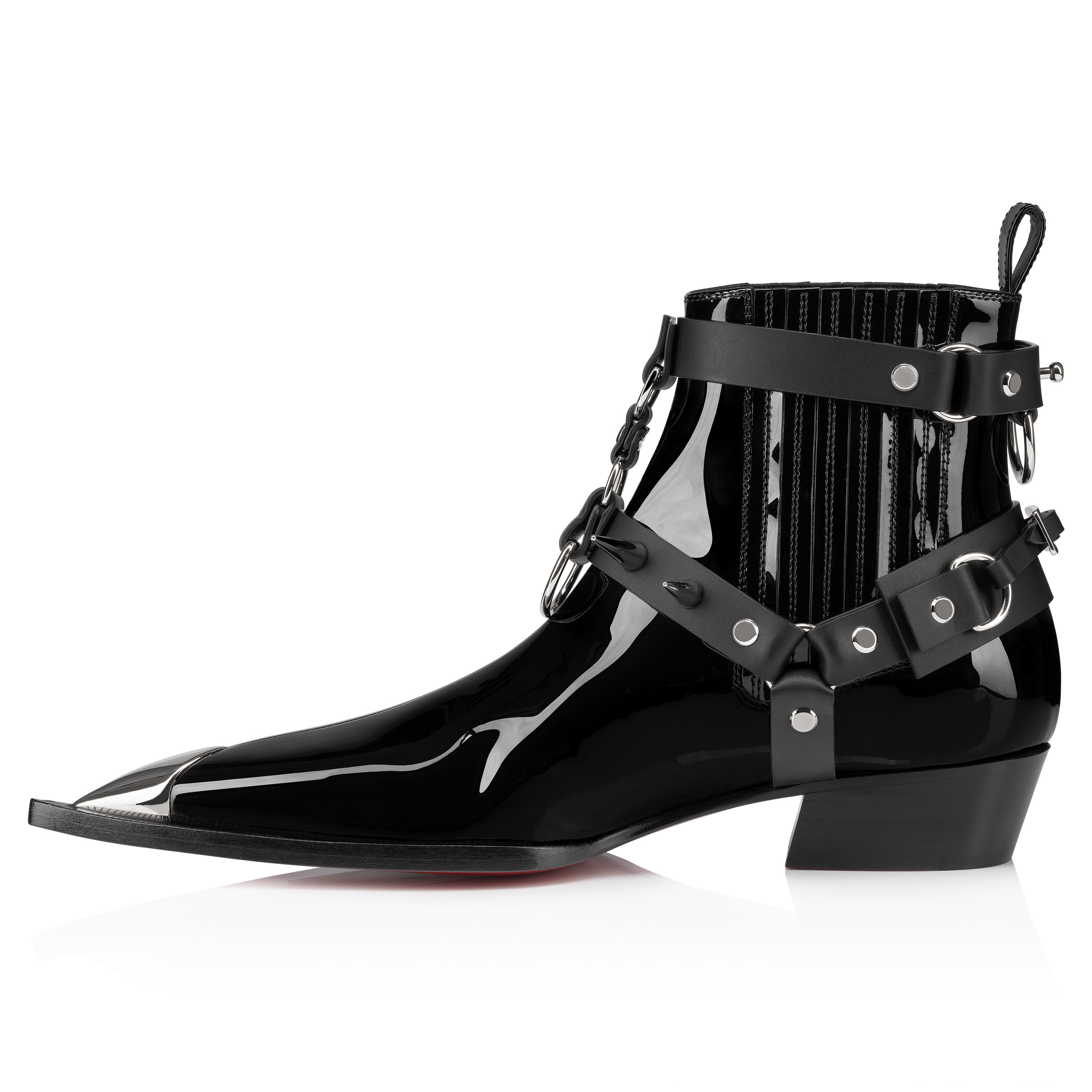 Chesteviss - Boots - Patent leather - Black - Men