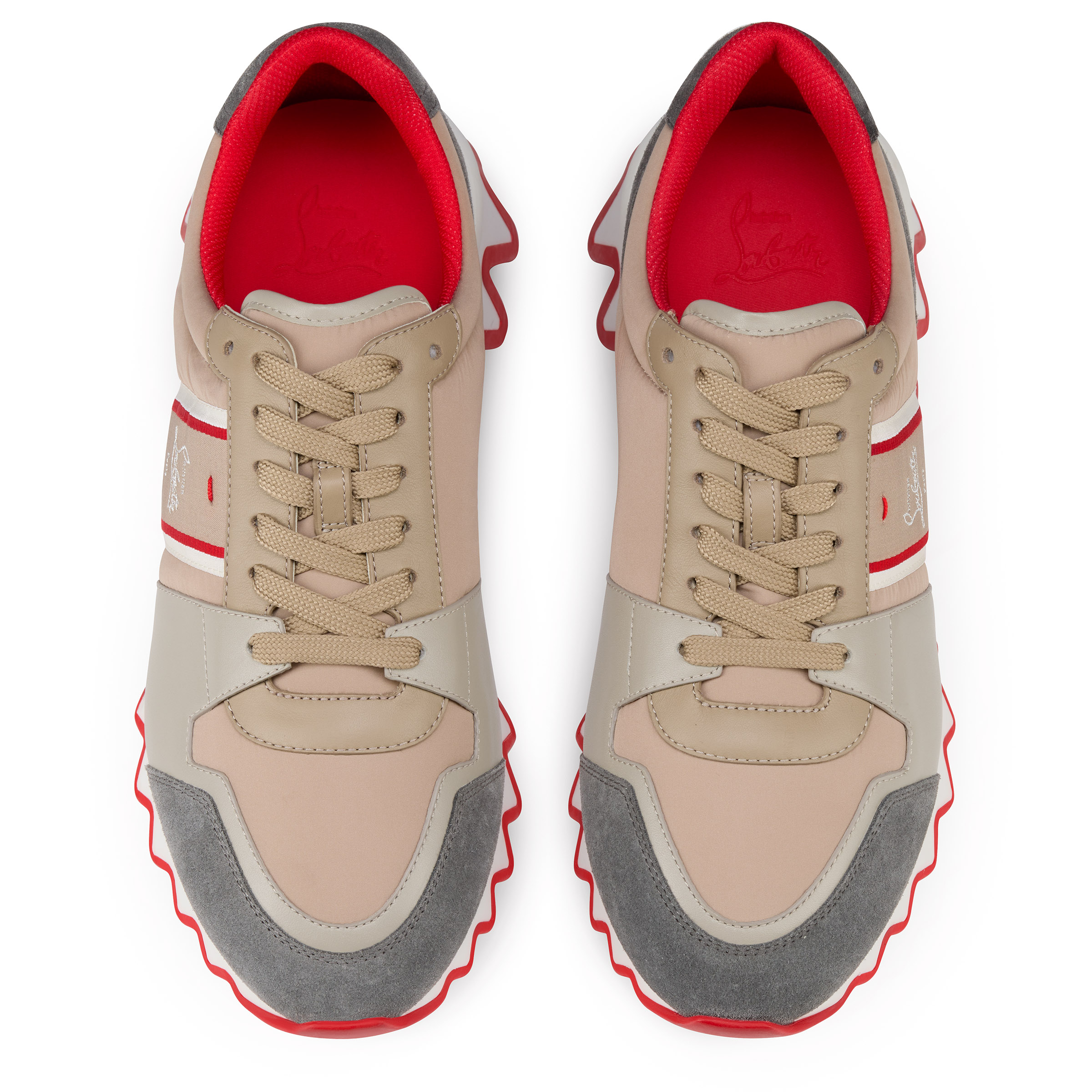 Nastroshark - Running Sneakers - Calf leather and fabric