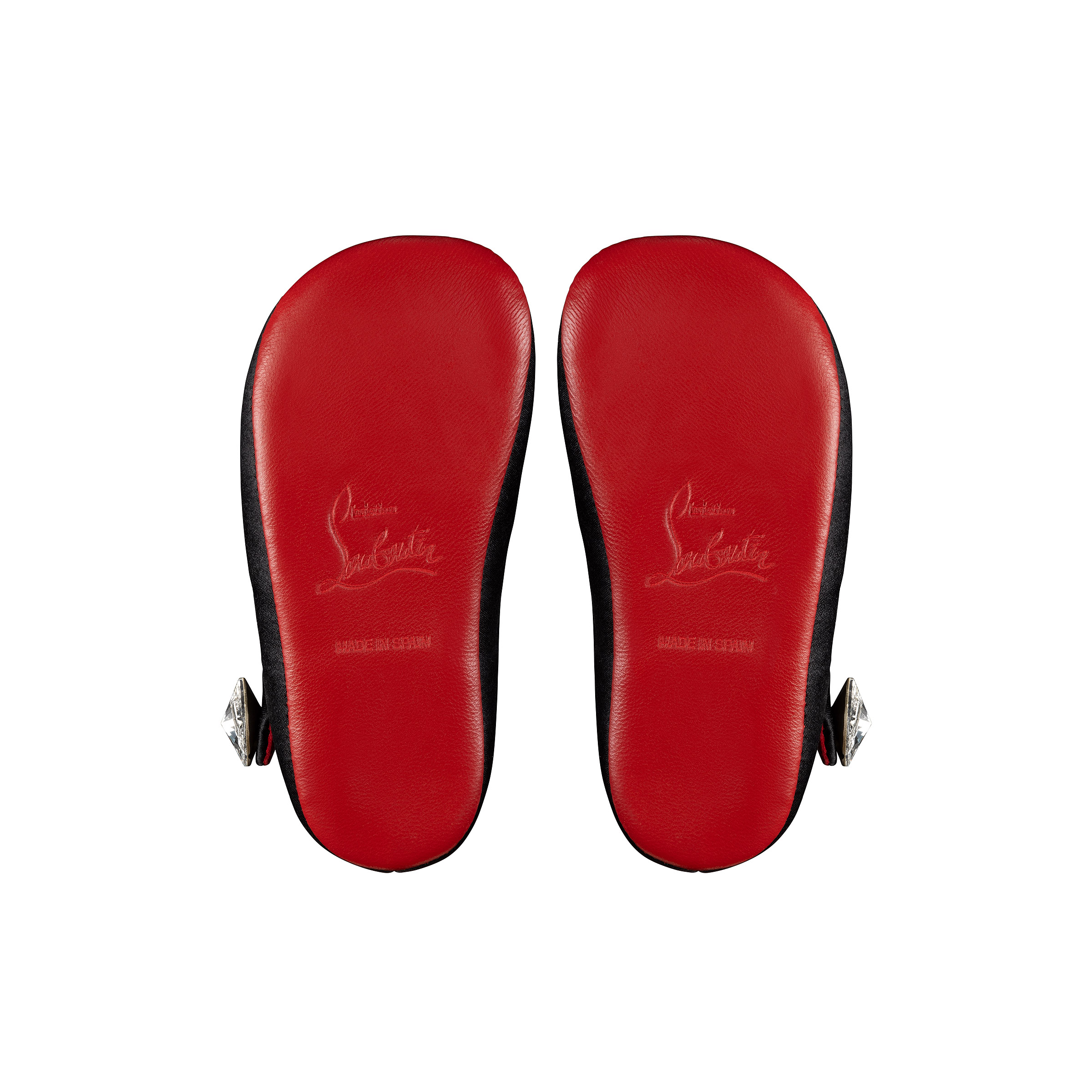 Baby Love Chick Strass - Ballerinas - Crepe satin and strass