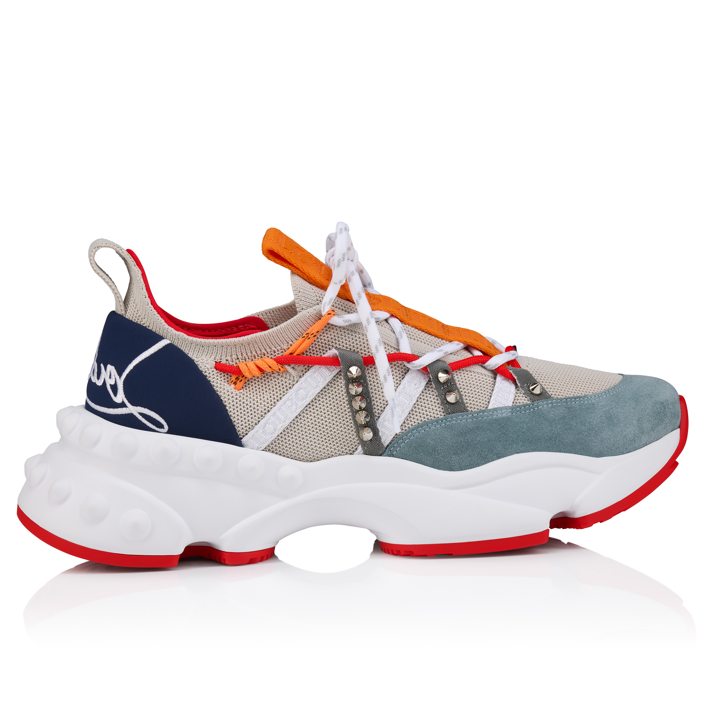 Christian Louboutin＊Trailnrun ロートップスニーカー＊送料込 Trailnrun - スニーカー - ファブリック - ブラック - メンズ