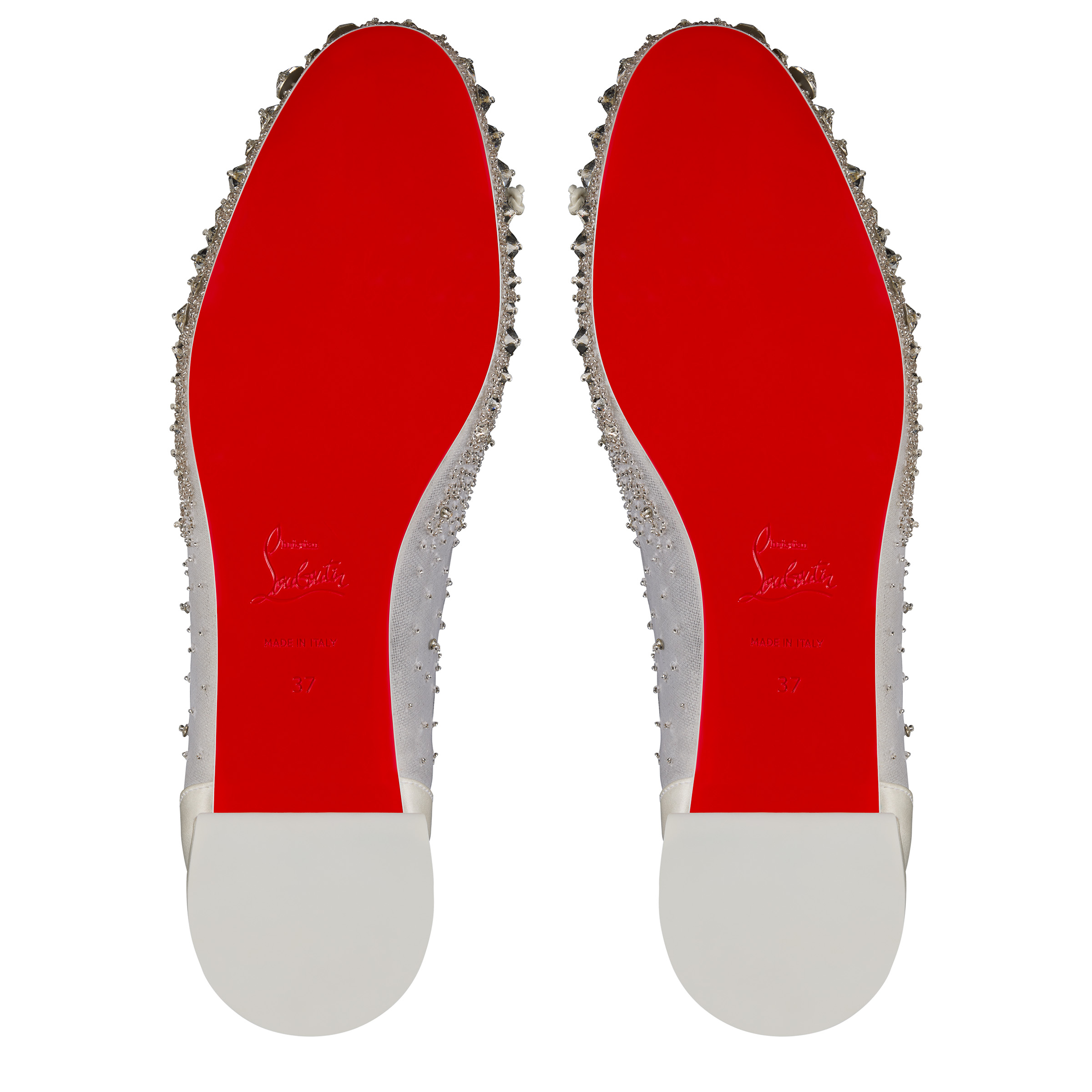 新作*Christian Louboutin* バレリーナ スウィーティージェーン Sweetie Jane Sparkling - Ballerinas - Mesh and strass