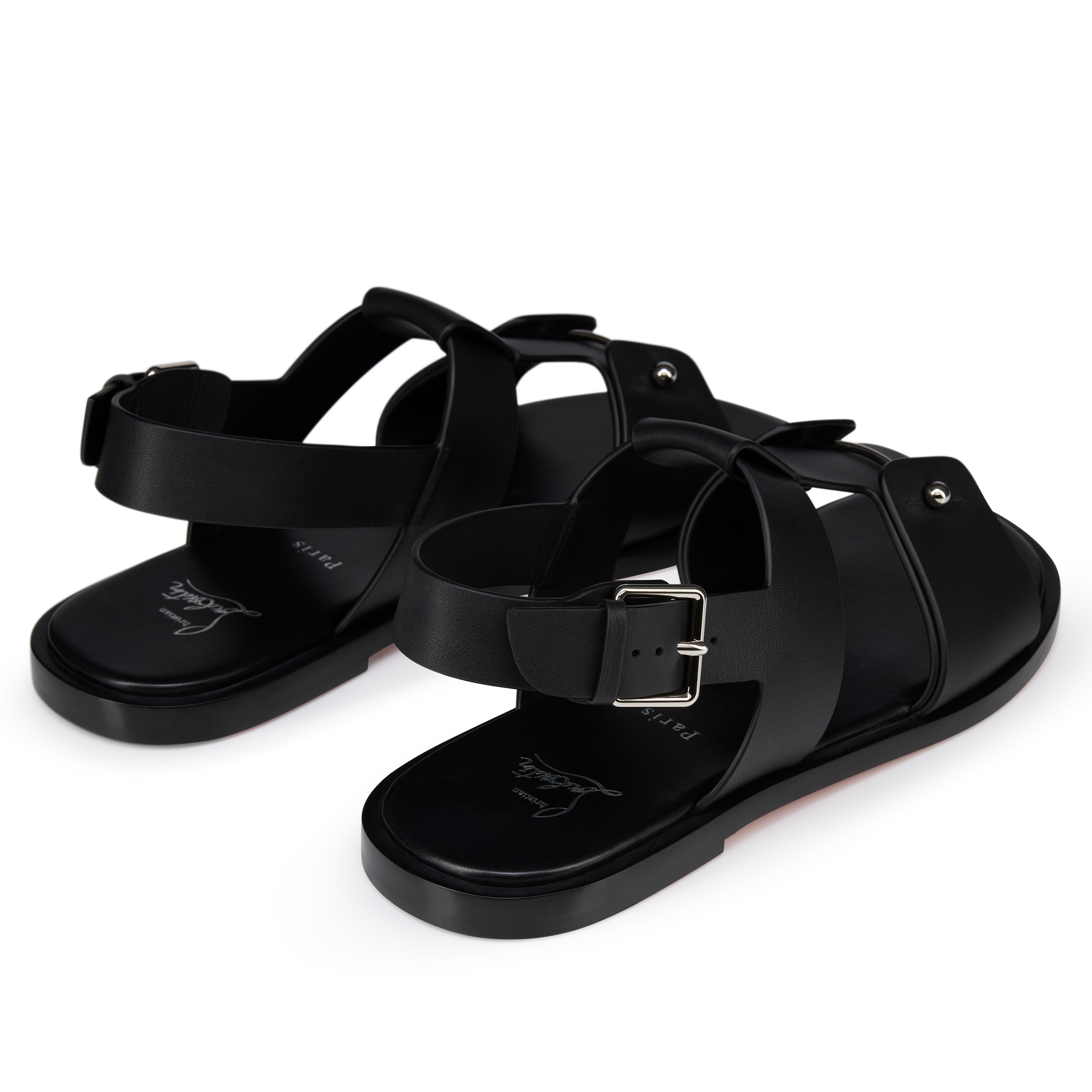 Chambeliss Sandal - Sandals - Calf leather - Black - Men