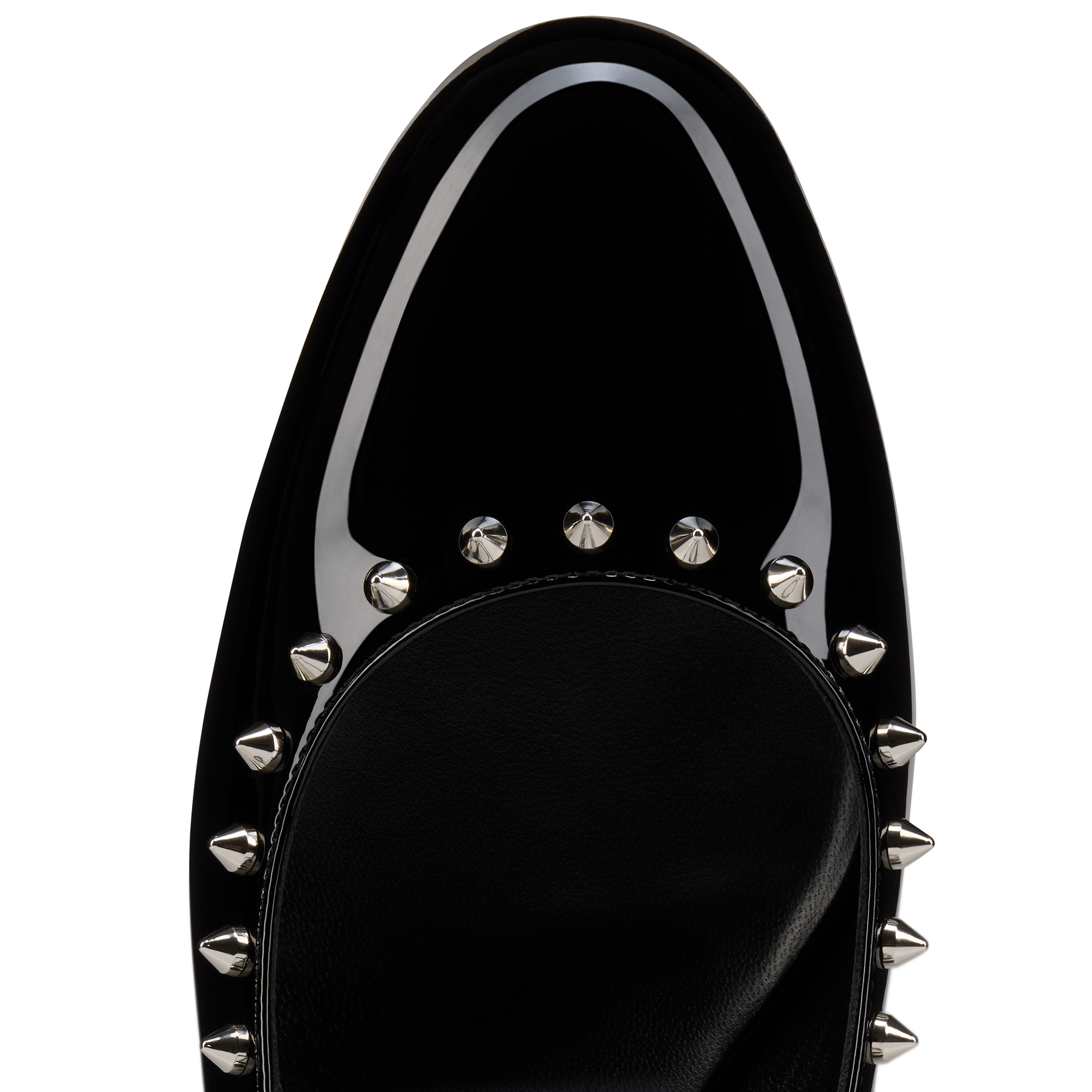Christian Louboutin ♪ Mary Jane Janispikes パンプス Janispikes - 55 mm Mary Janes - Patent leather - Black