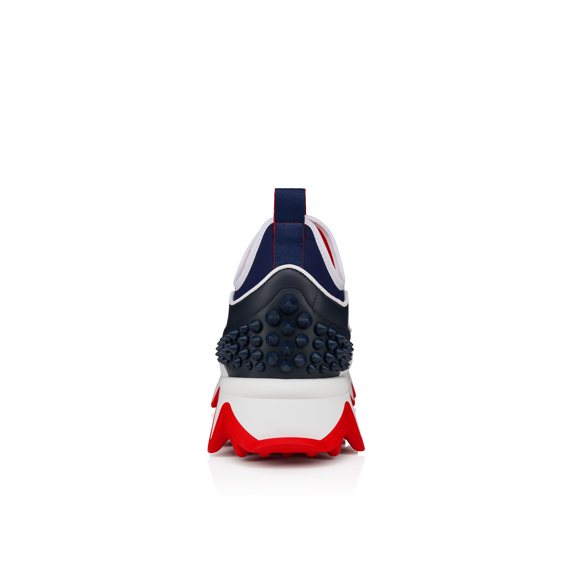 【関税込】人気◆Christian Louboutin◆ロゴ スパイク サンダル Sharkyloub SP Spikes - Sneakers - Calf leather, neoprene and