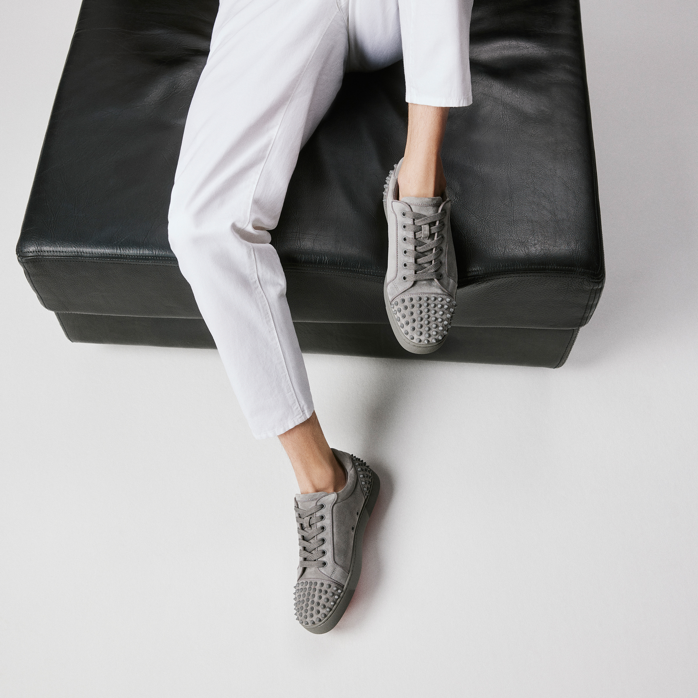 Seavaste 2 - Sneakers - Veau velours - Smoke Grey - Men