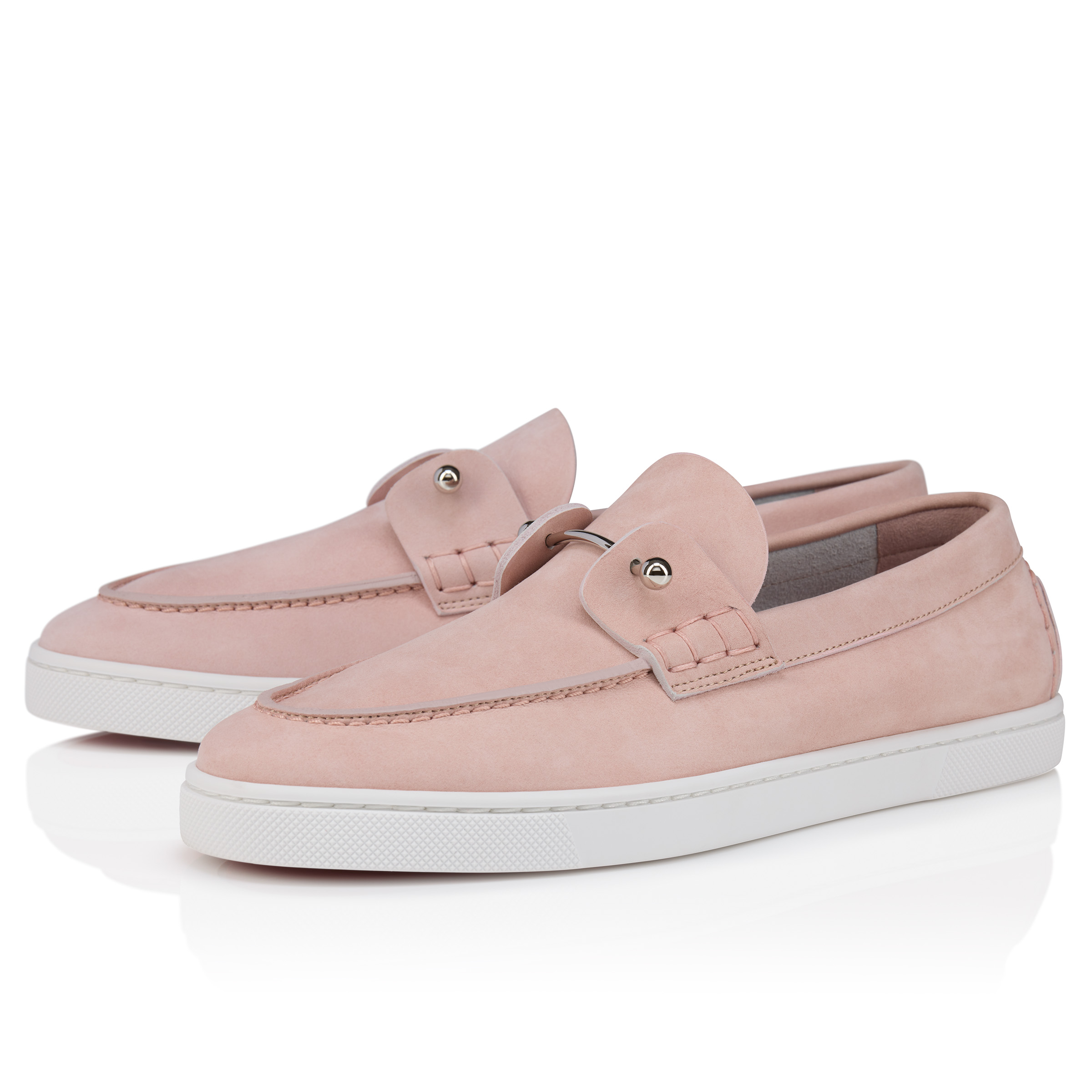 Chambeliboat - Boat Shoes - Reversed nubuck leather - Vintage Rose