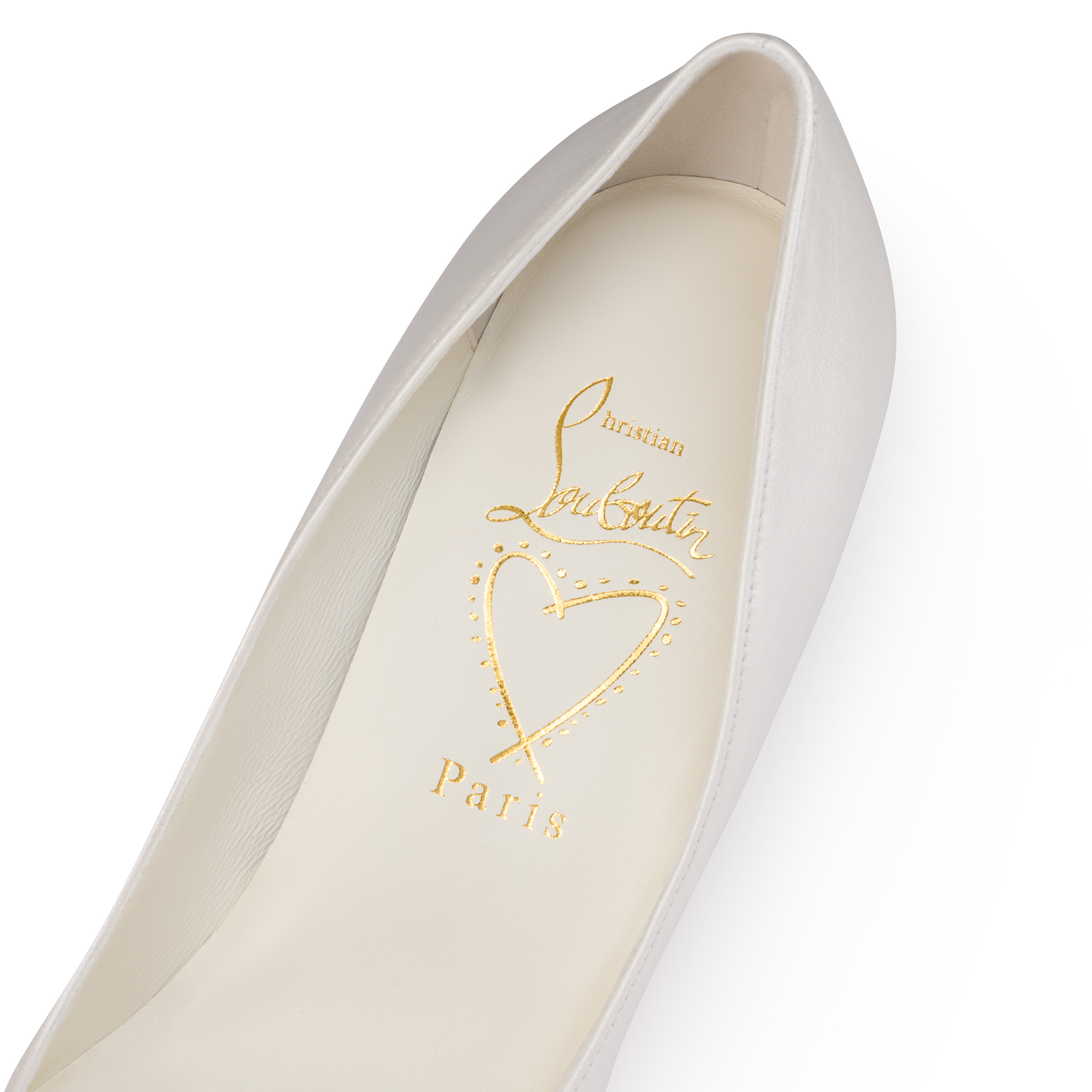 Miss Z - 80 mm Pumps - Pearlescent nappa leather - Bianco - Women