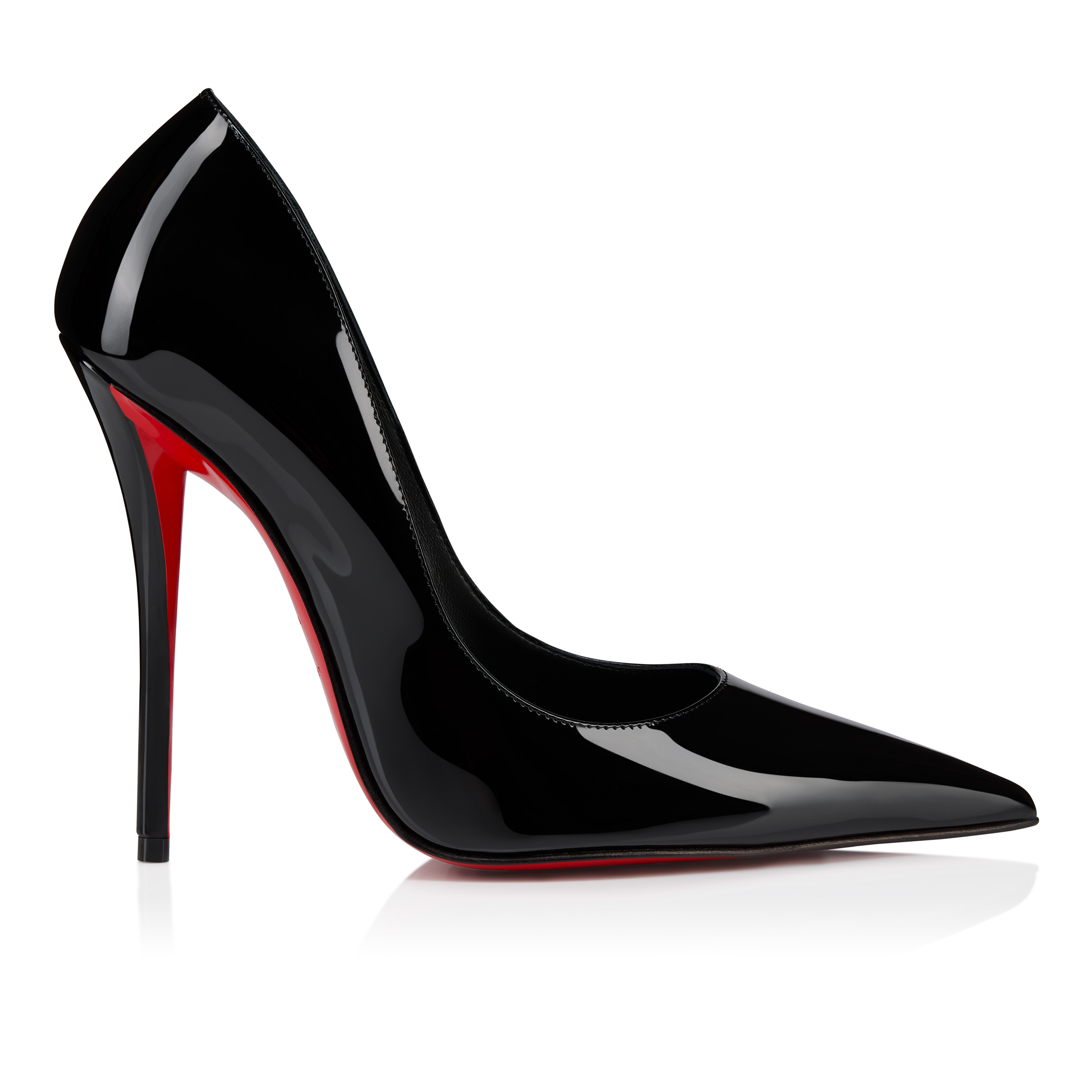 Miss Z - 120 mm Pumps - Patent calf leather - Black - Women