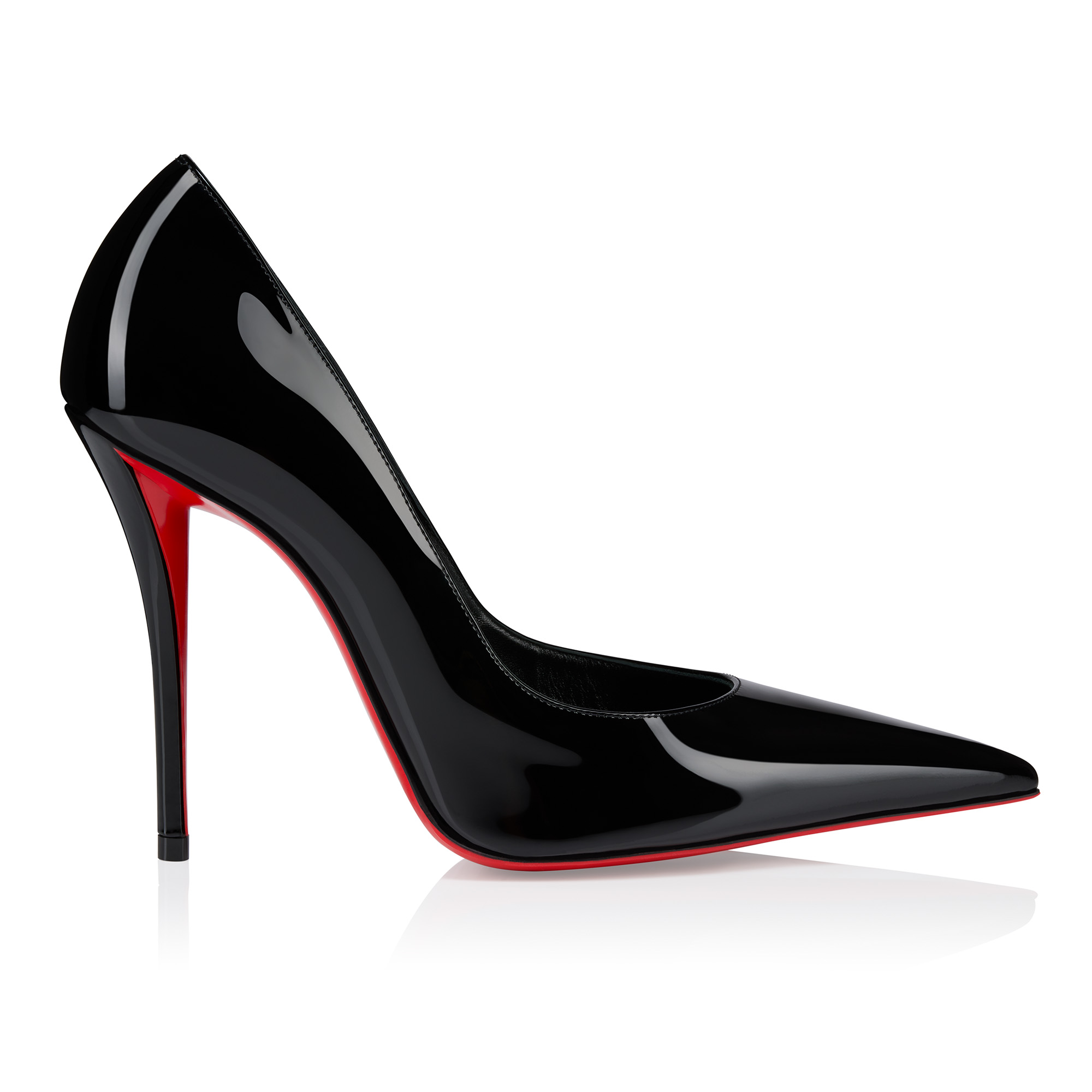 Miss Z - 100 mm Pumps - Patent calf leather - Black - Women