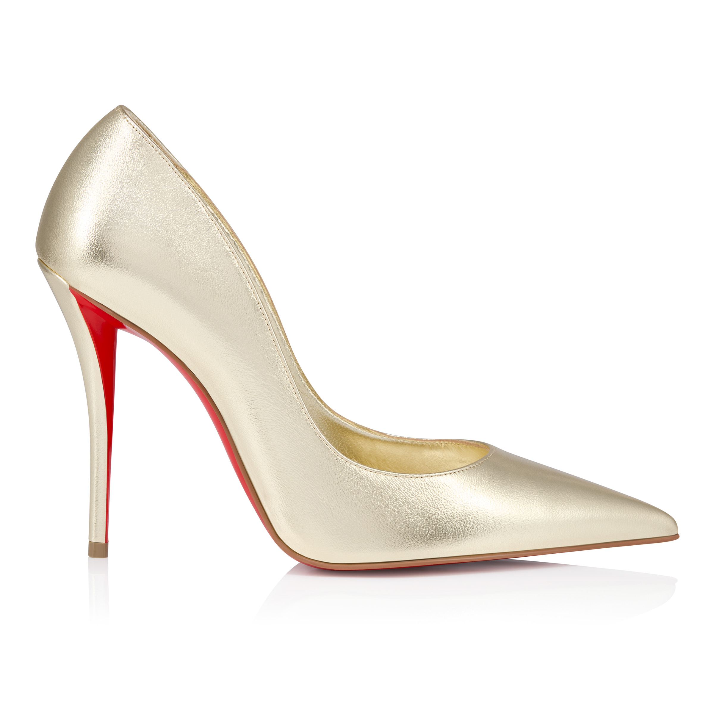 Miss Z - 100 mm Pumps - Laminated nappa leather - Platine Miss Z - 100 mm Pumps - Laminated nappa leather - Platine