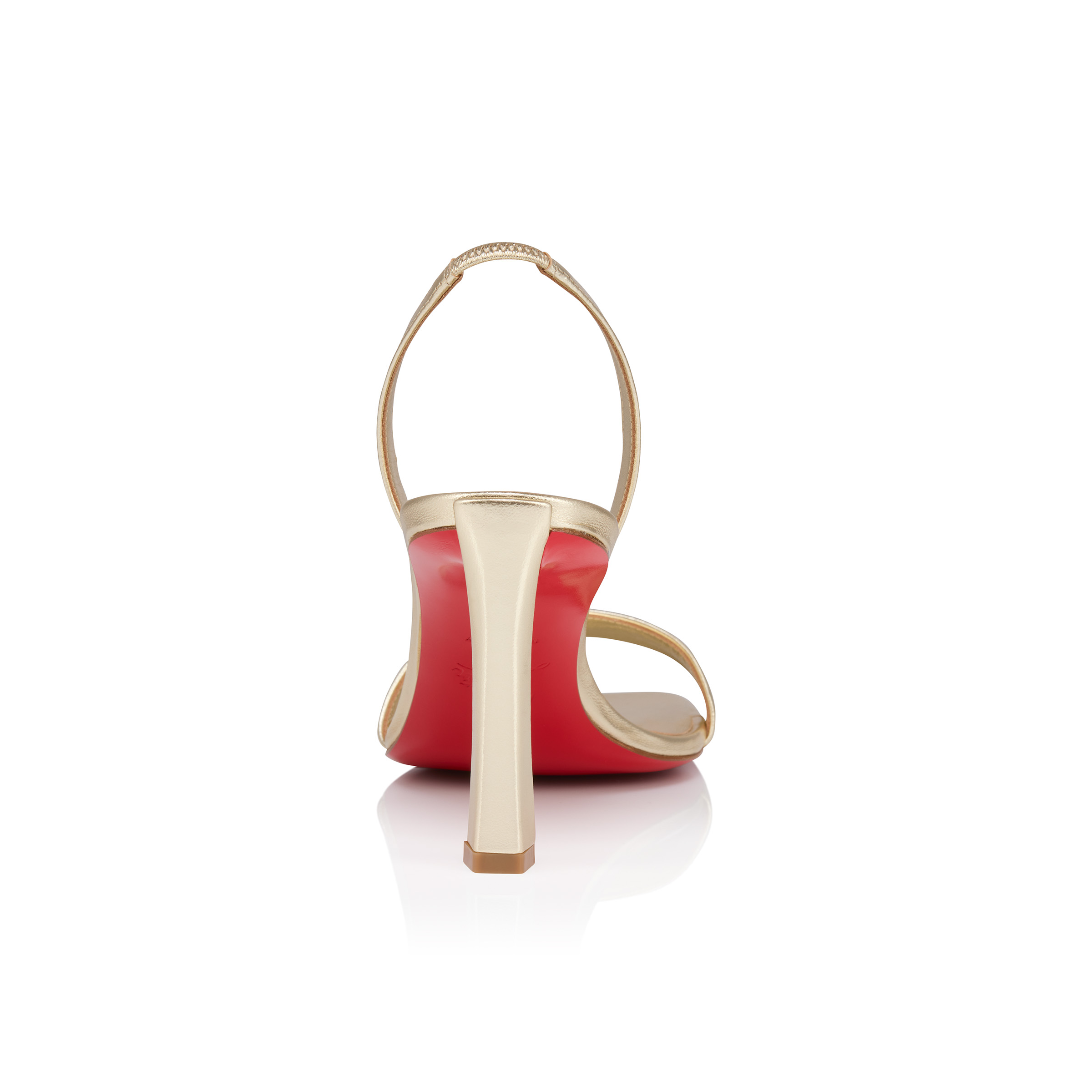 O Condora - 85 mm Strappy sandals - Laminated nappa leather
